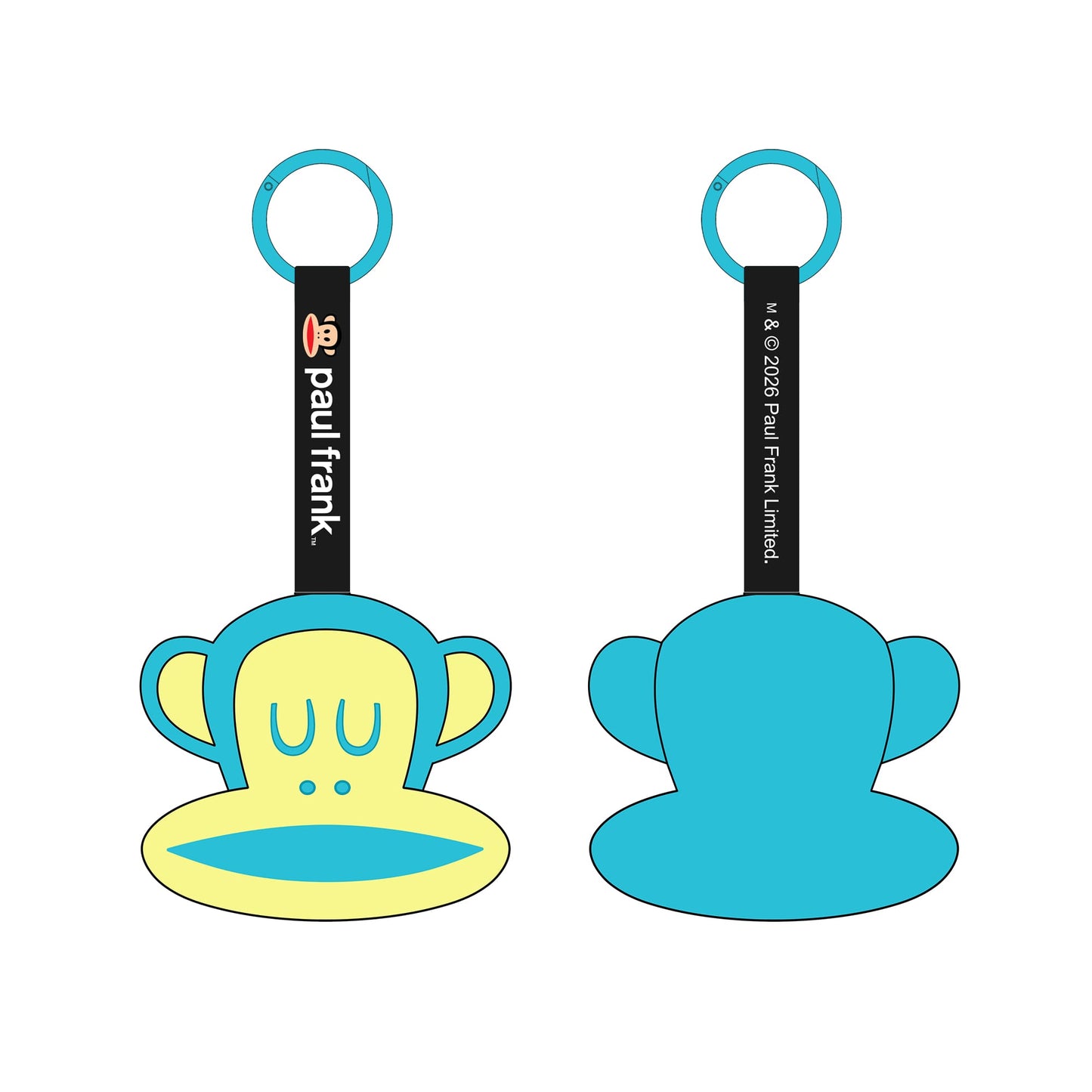 Preorder - Paul Frank Julius Head “Colourway with Expression” Plushie Blind Box Series (one display case of 6 blind boxes)