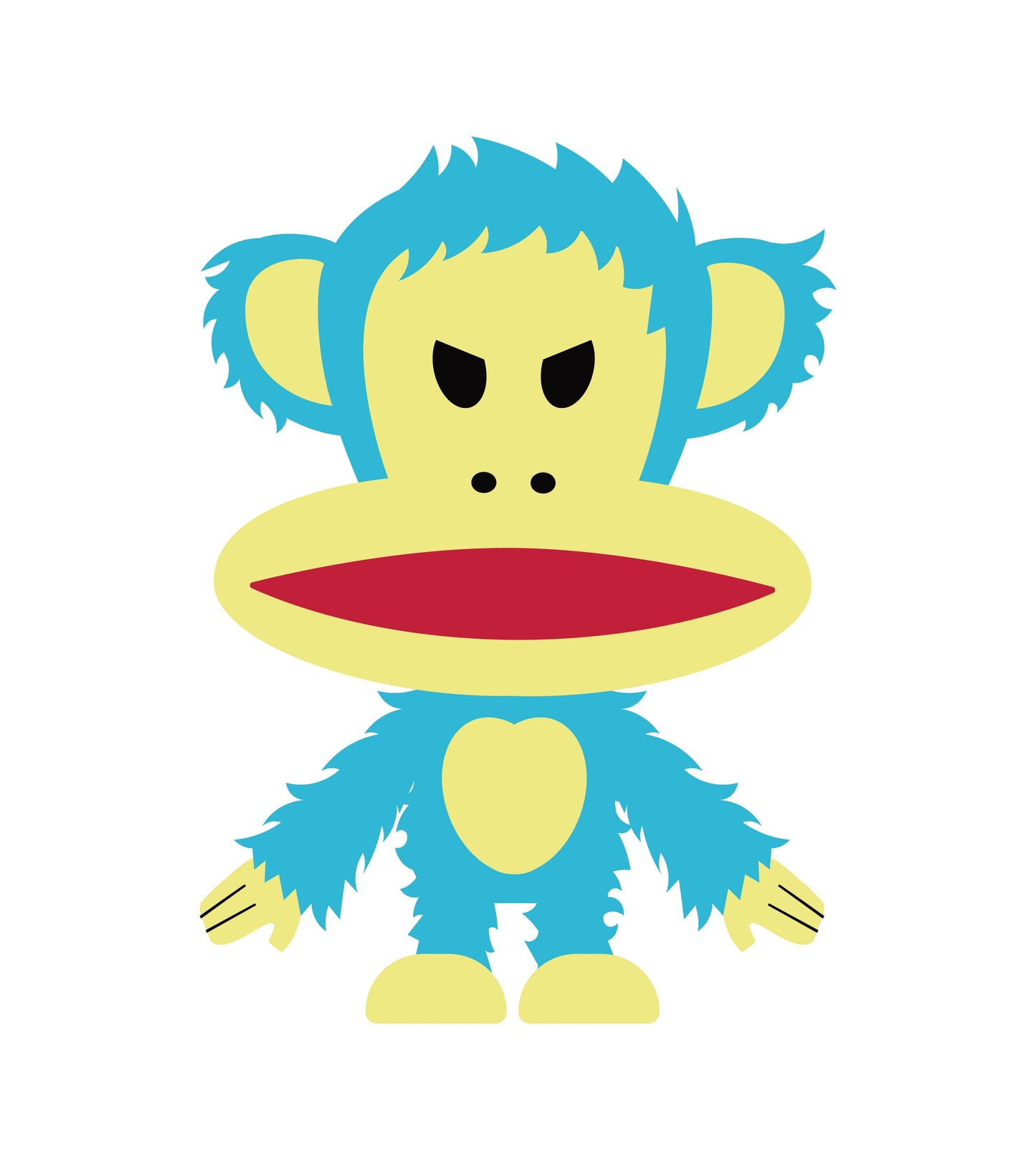 Preorder - Paul Frank Julius "KONG" Sofubi Mini Figure Blind Box Series (Colourway Edition) - one display case of 6 blind boxes