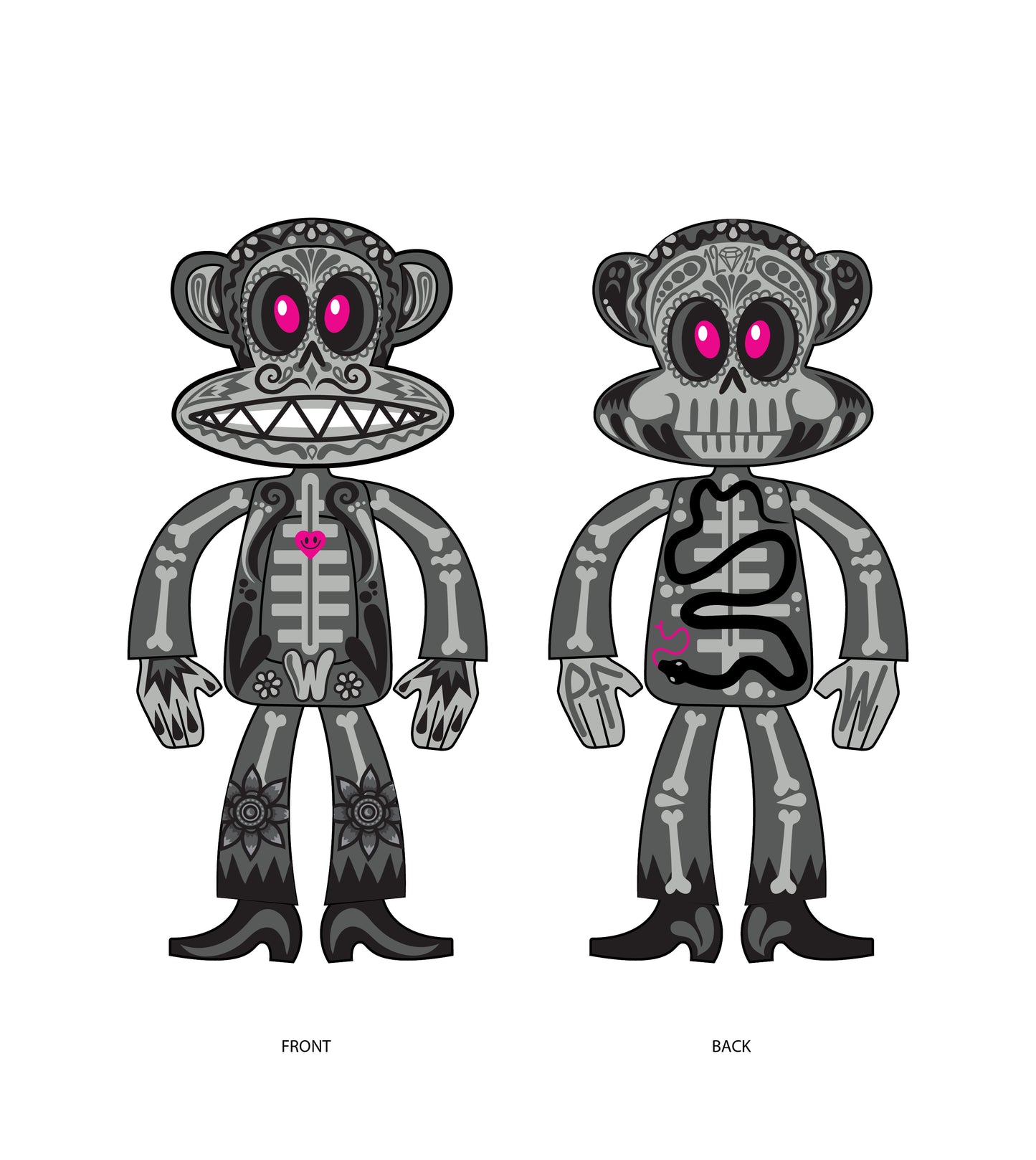 Preorder - Paul Frank Julius Vinyl Art Figure ("Day of the Monkey" by WOTTO from USA)