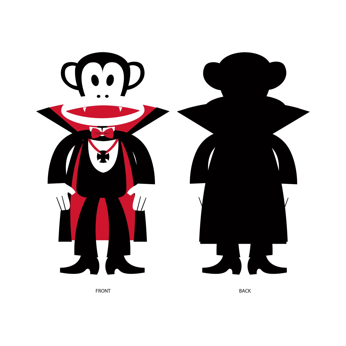 Preorder - Paul Frank Julius Vinyl Art Figure (Dracula Edition)