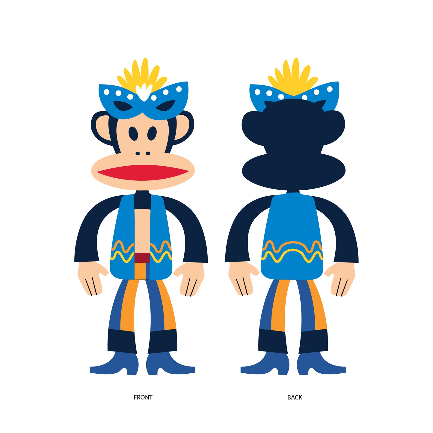 Preorder - Paul Frank Julius Vinyl Art Figure (Party Time Edition)