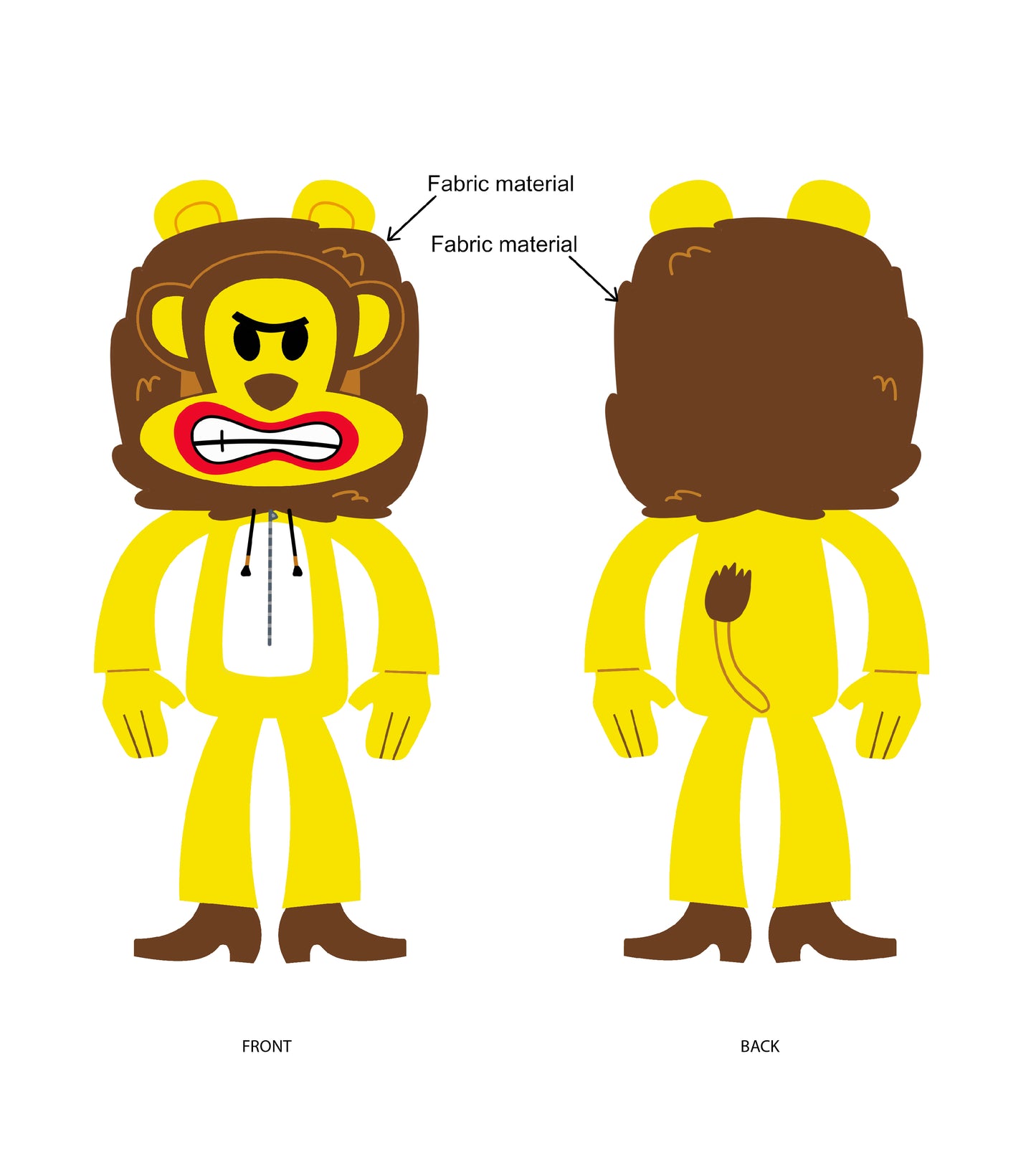 Preorder - Paul Frank Julius Vinyl Art Figure (Yellow Lion Edition)