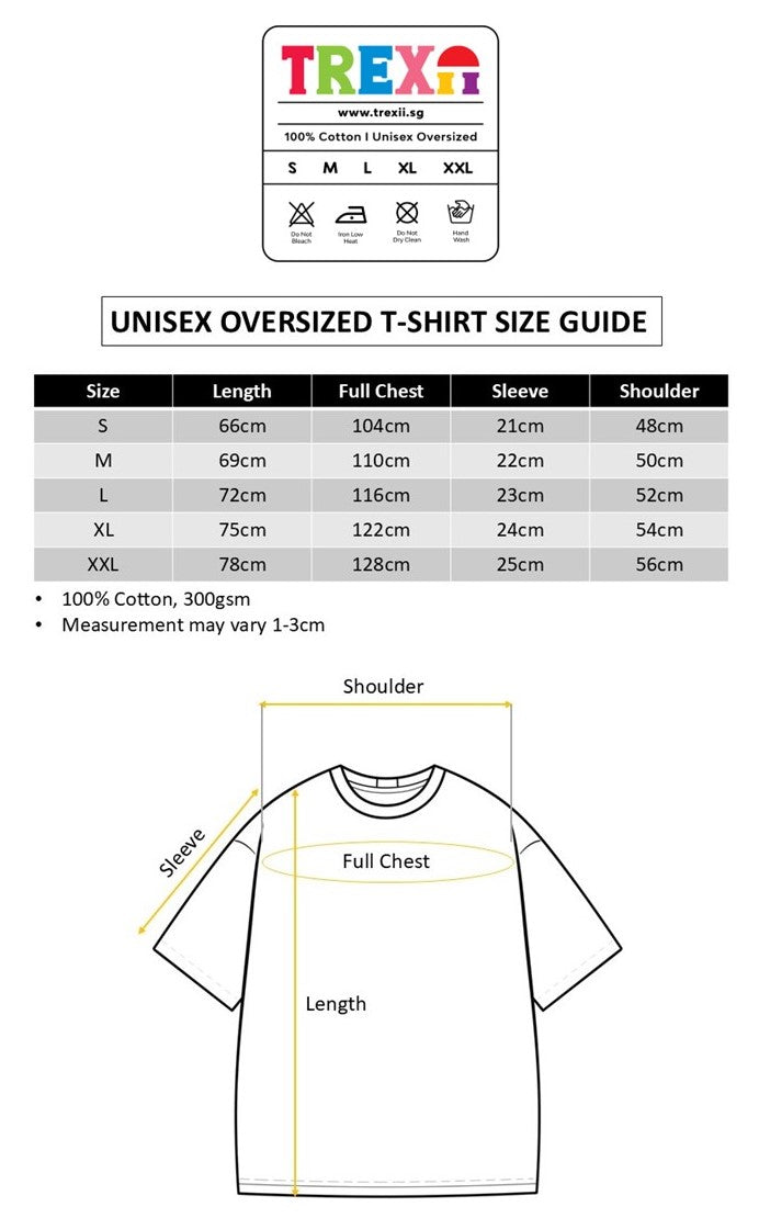 Trexii Unisex Oversized T-shirt - Pool Master