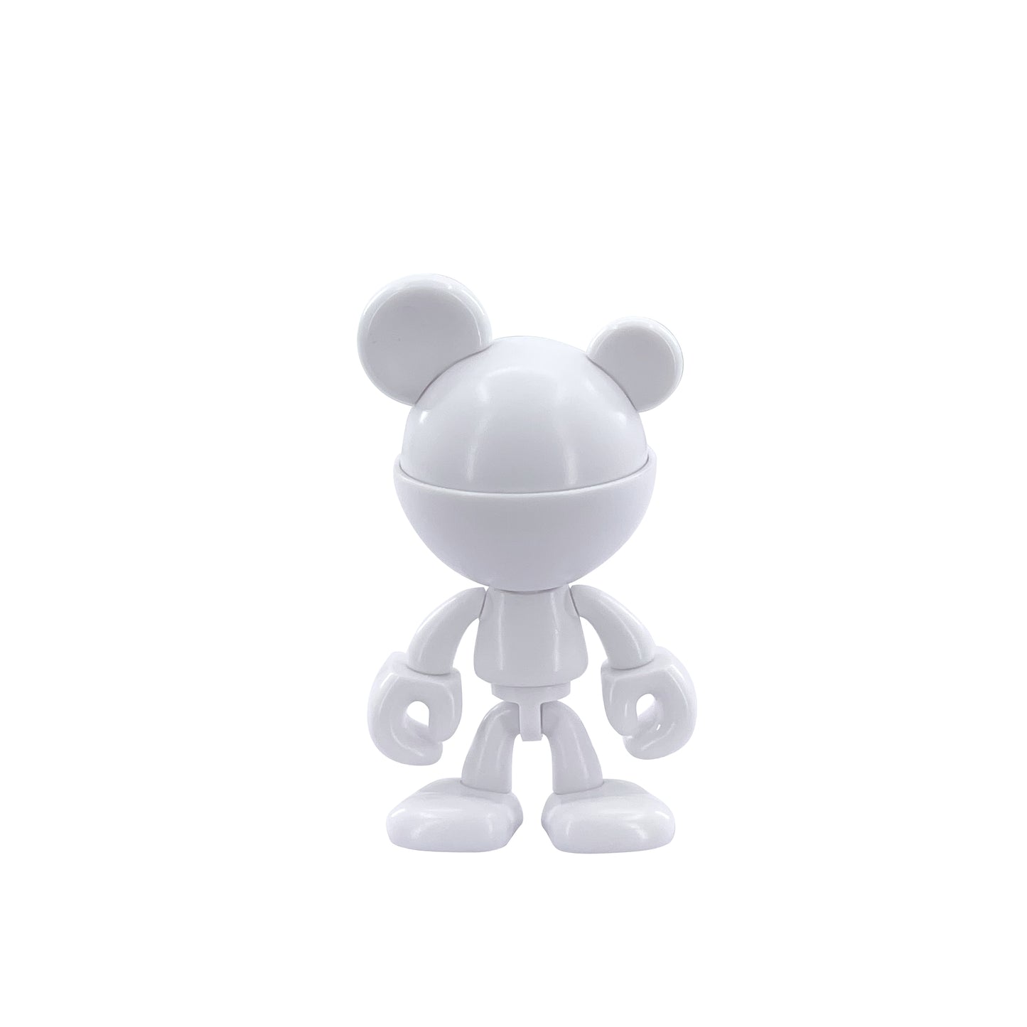 Trexii Blank White Figure (3inch) – Ears Head