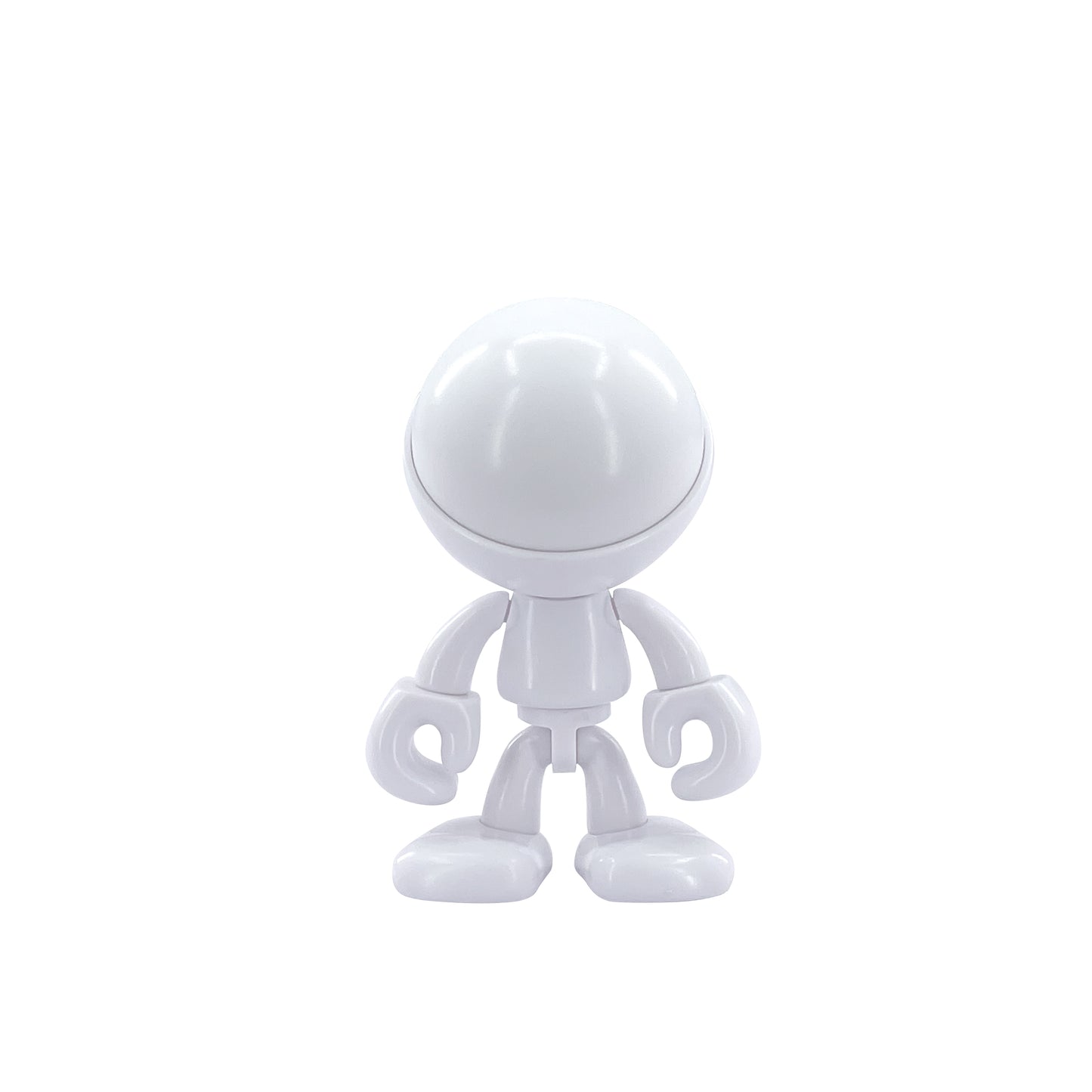 Trexii Blank White Figure (3inch) – Slanted Round Head