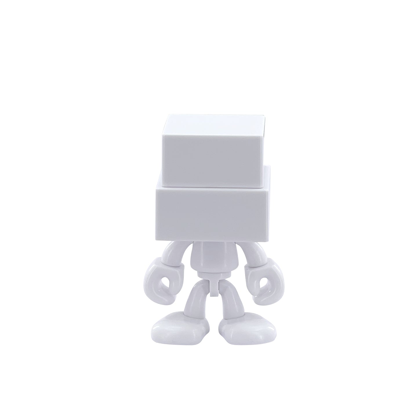 Trexii Blank White Figure (3inch) – Square Head