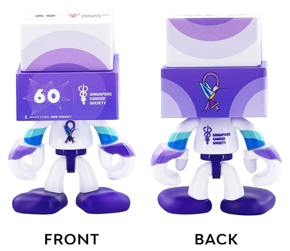 Trexii x Singapore Cancer Society Figure (3inch) - 60 Anniversary Edition