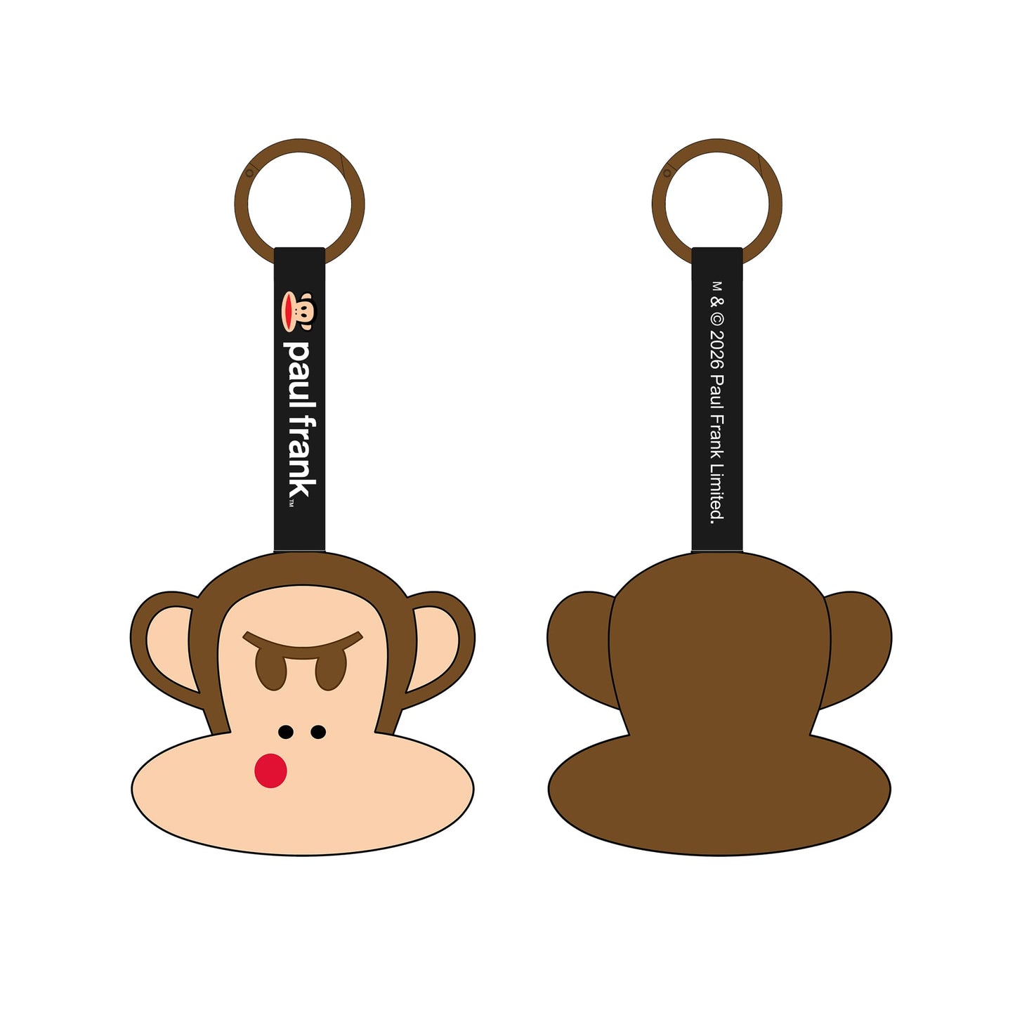Preorder - Paul Frank Julius Head “Colourway with Expression” Plushie Blind Box Series (one display case of 6 blind boxes)
