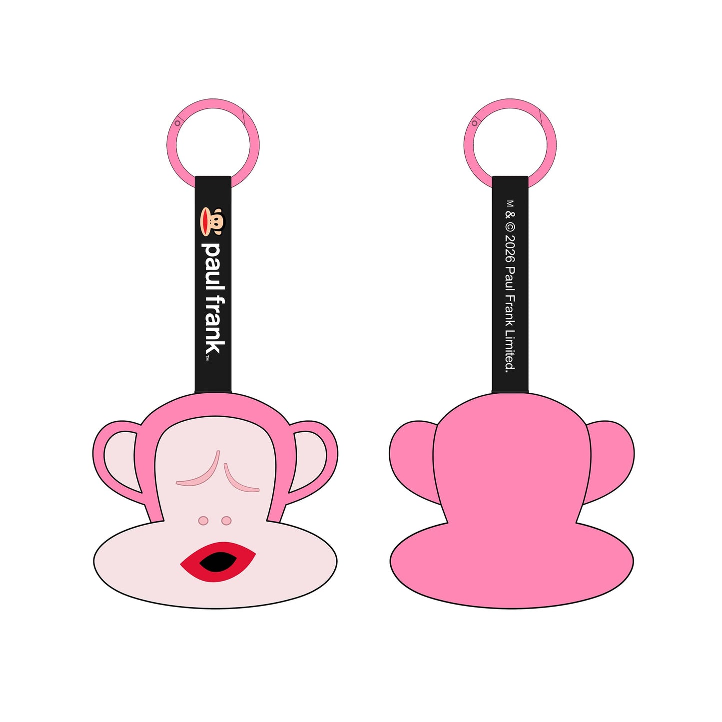 Preorder - Paul Frank Julius Head “Colourway with Expression” Plushie Blind Box Series (one display case of 6 blind boxes)