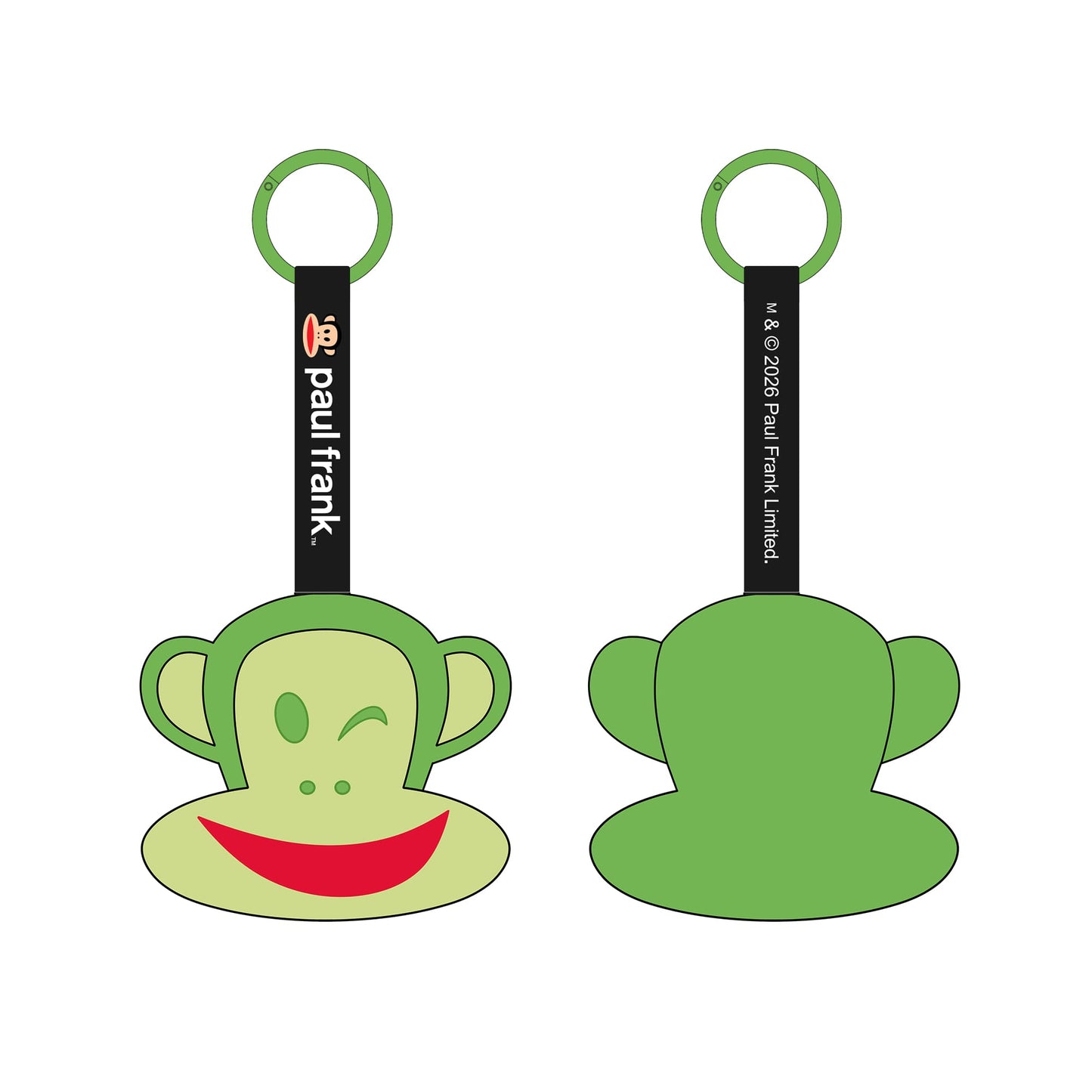 Preorder - Paul Frank Julius Head “Colourway with Expression” Plushie Blind Box Series (one display case of 6 blind boxes)