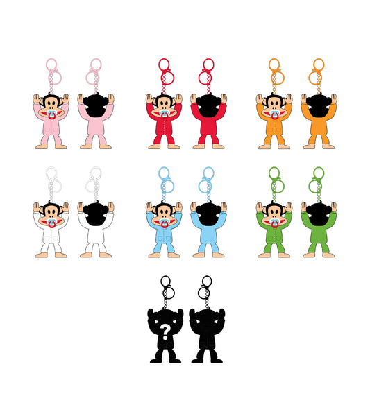 Preorder - Paul Frank Baby Julius “Pacifier” Plushie Blind Box Series (one display case of 6 blind boxes)