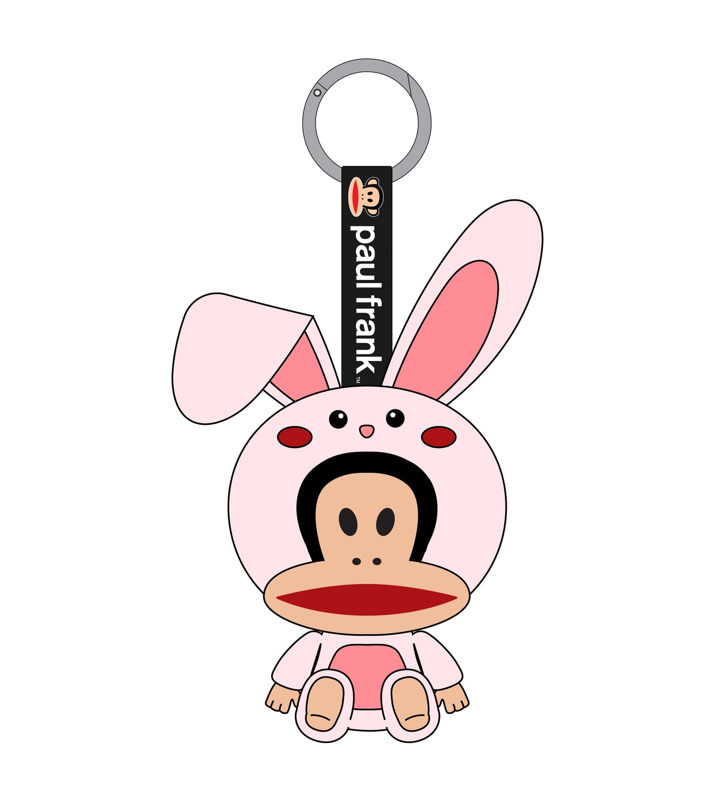 Preorder - Paul Frank Julius “Animal” Plushie Blind Box Series 1 (one display case of 6 blind boxes)