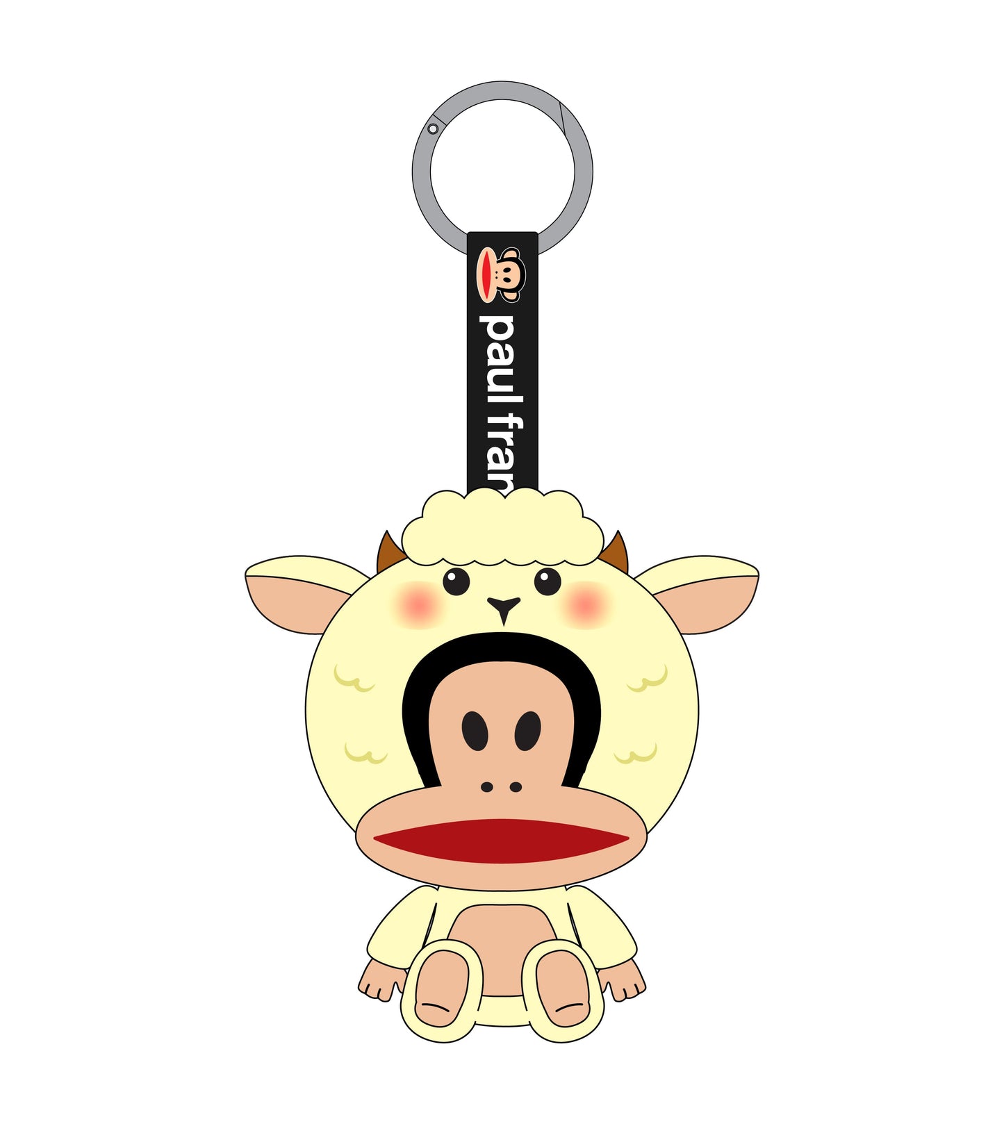 Preorder - Paul Frank Julius “Animal” Plushie Blind Box Series 1 (one display case of 6 blind boxes)
