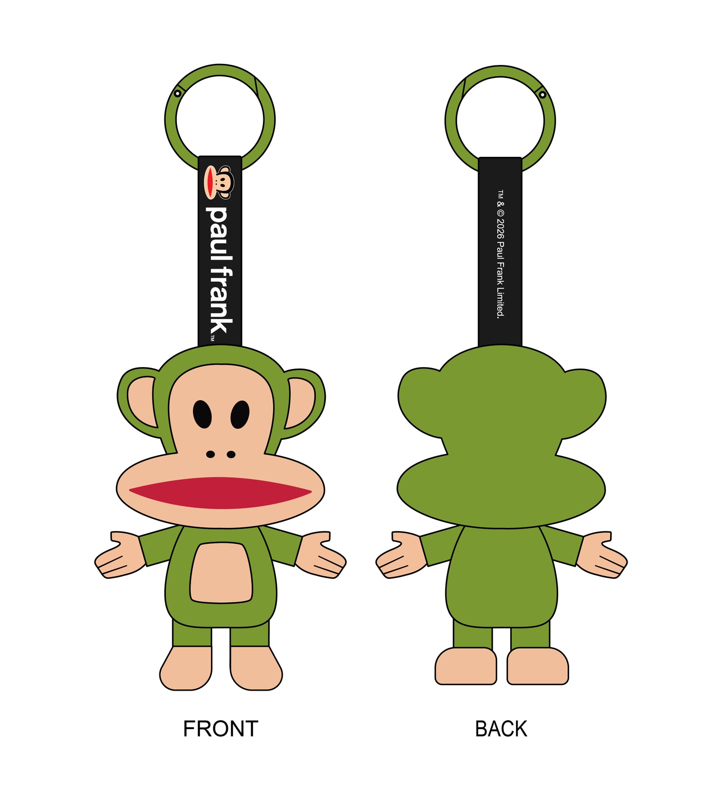 Preorder - Paul Frank Julius “Colourway” Plushie Blind Box Series 1 (one display case of 6 blind boxes)