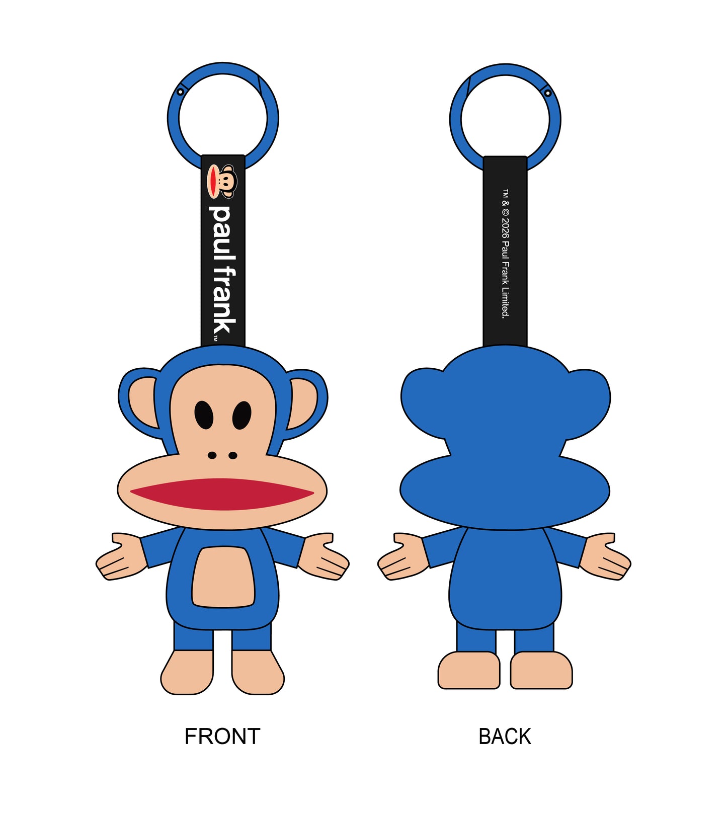 Preorder - Paul Frank Julius “Colourway” Plushie Blind Box Series 1 (one display case of 6 blind boxes)