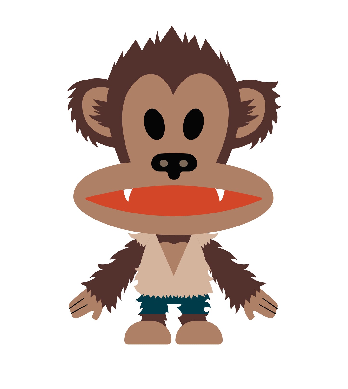 Preorder - Paul Frank Julius "KONG" Sofubi Mini Figure Blind Box Series (Transparent Clear Colourway Edition) - one display case of 6 blind boxes (Copy)