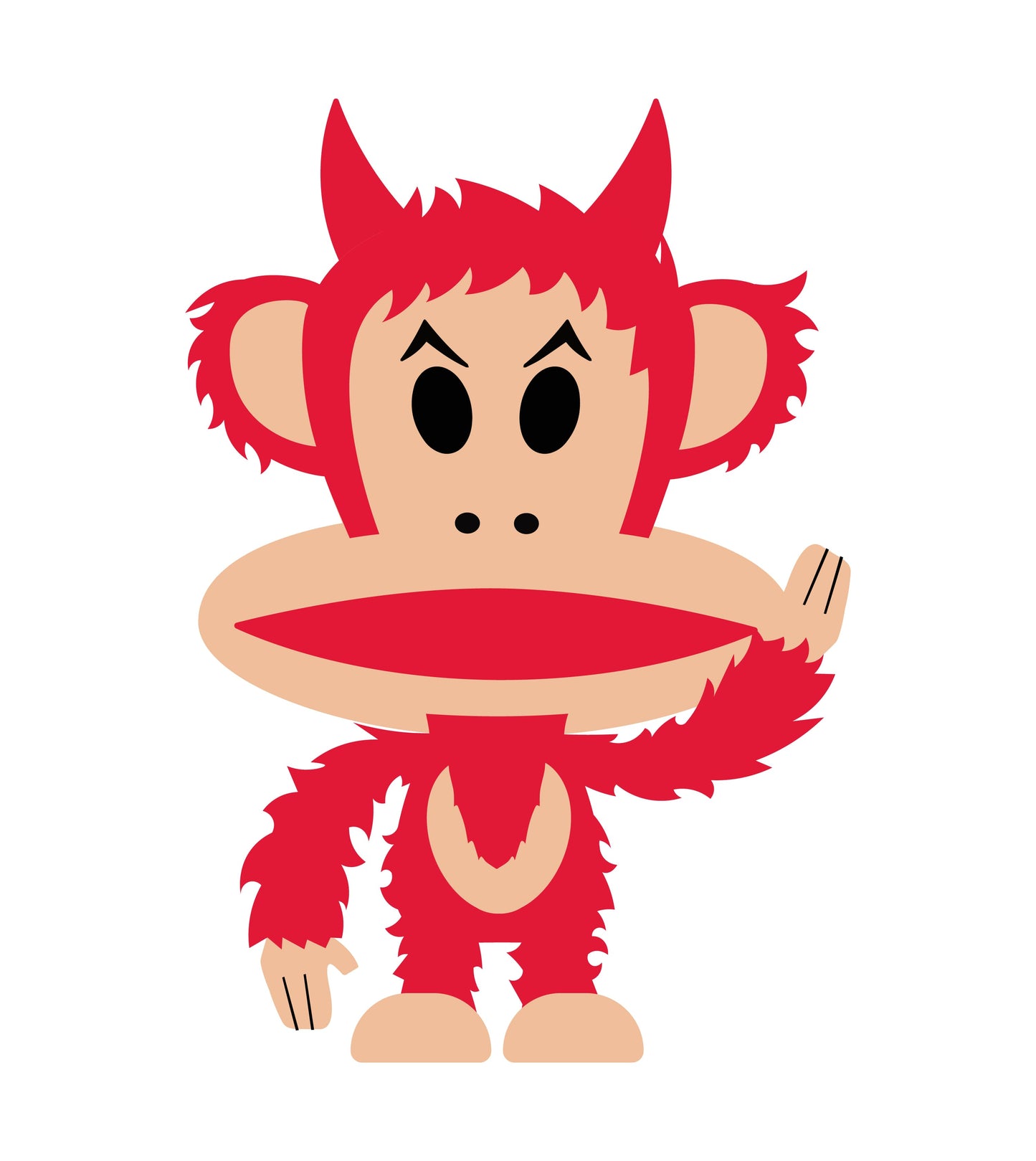 Preorder - Paul Frank Julius "KONG" Sofubi Mini Figure Blind Box Series (Transparent Clear Colourway Edition) - one display case of 6 blind boxes (Copy)