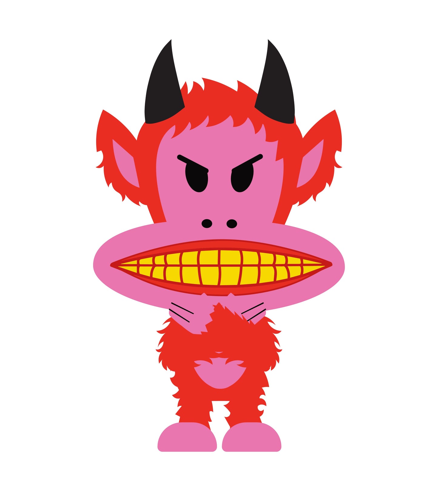 Preorder - Paul Frank Julius "KONG" Sofubi Mini Figure Blind Box Series (Transparent Clear Colourway Edition) - one display case of 6 blind boxes (Copy)