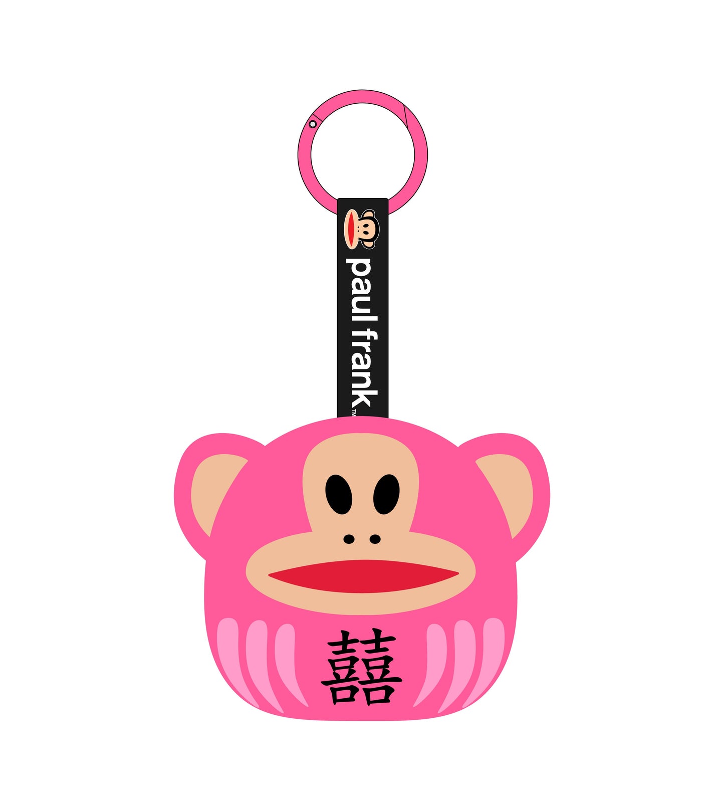 Preorder - Paul Frank Julius “Daruma” Plushie Blind Box Series 1 (one display case of 6 blind boxes)
