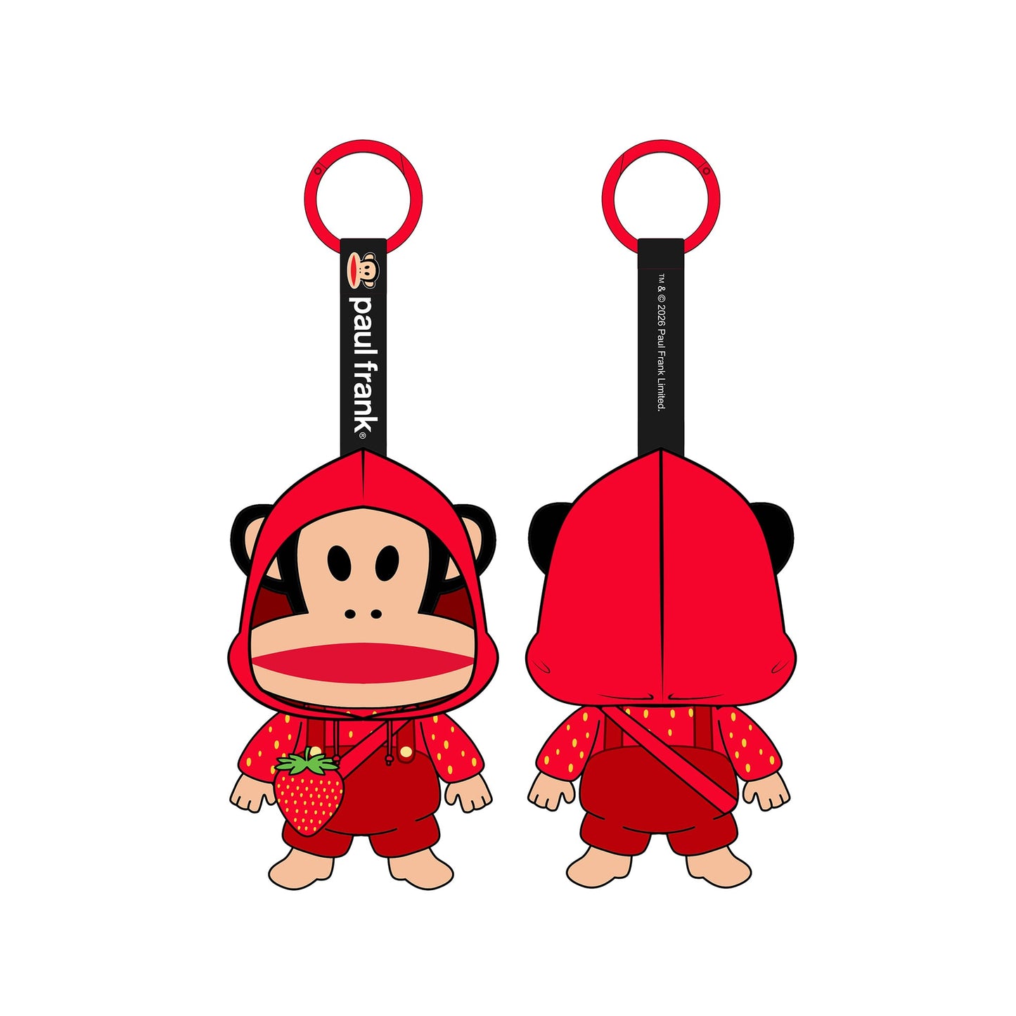 Preorder - Paul Frank Julius “Fruit” Plushie Blind Box Series (one display case of 6 blind boxes)