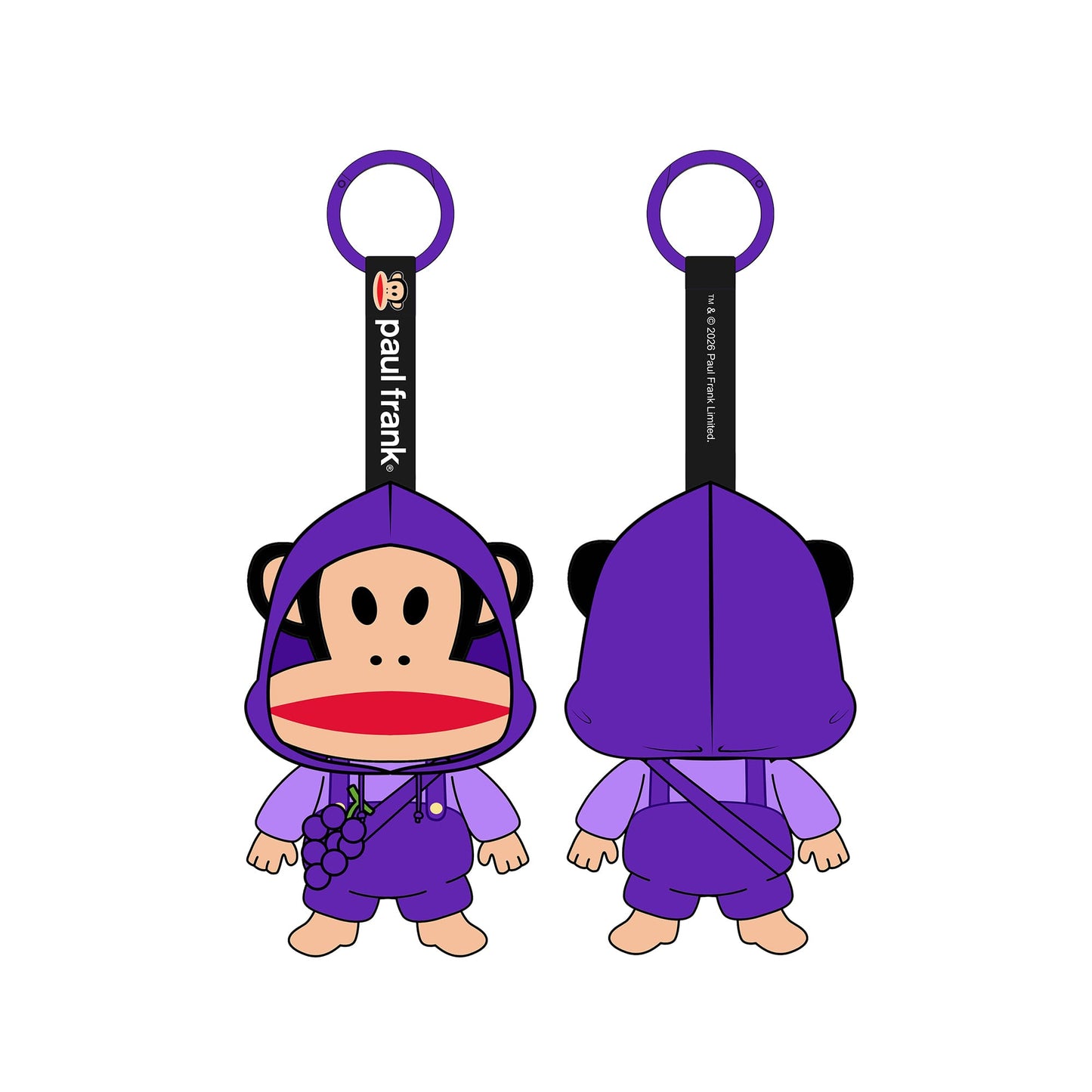 Preorder - Paul Frank Julius “Fruit” Plushie Blind Box Series (one display case of 6 blind boxes)