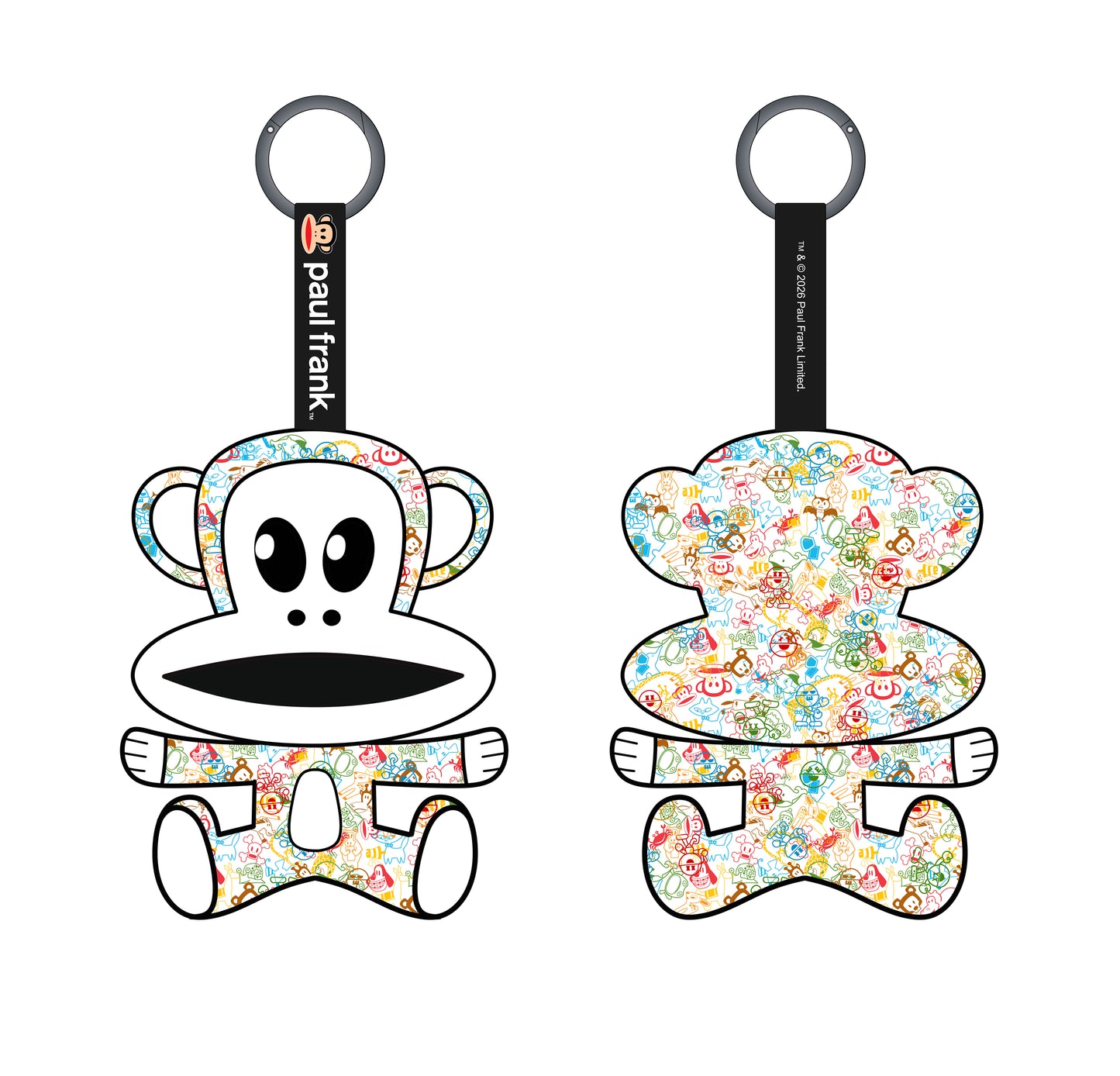 Preorder - Trexii x Paul Frank Plushie Blind Box Series (one display case of 6 blind boxes)