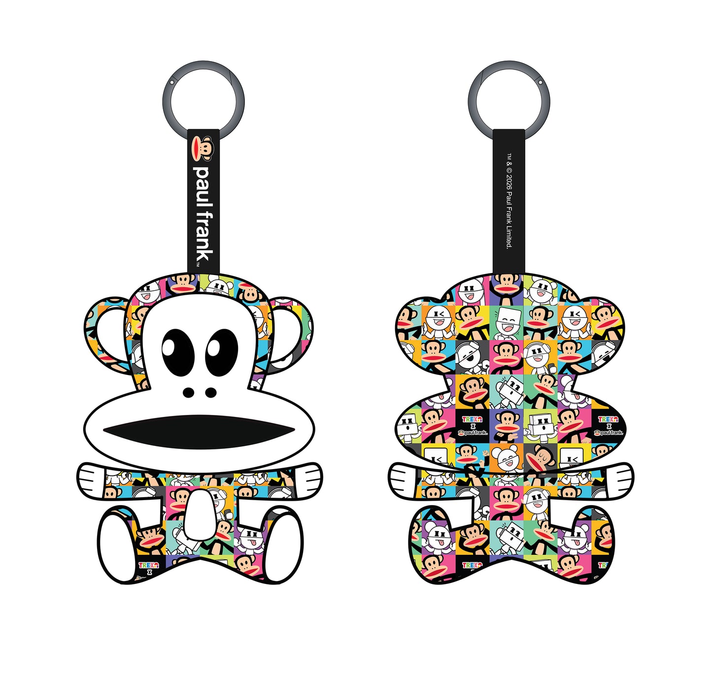 Preorder - Trexii x Paul Frank Plushie Blind Box Series (one display case of 6 blind boxes)