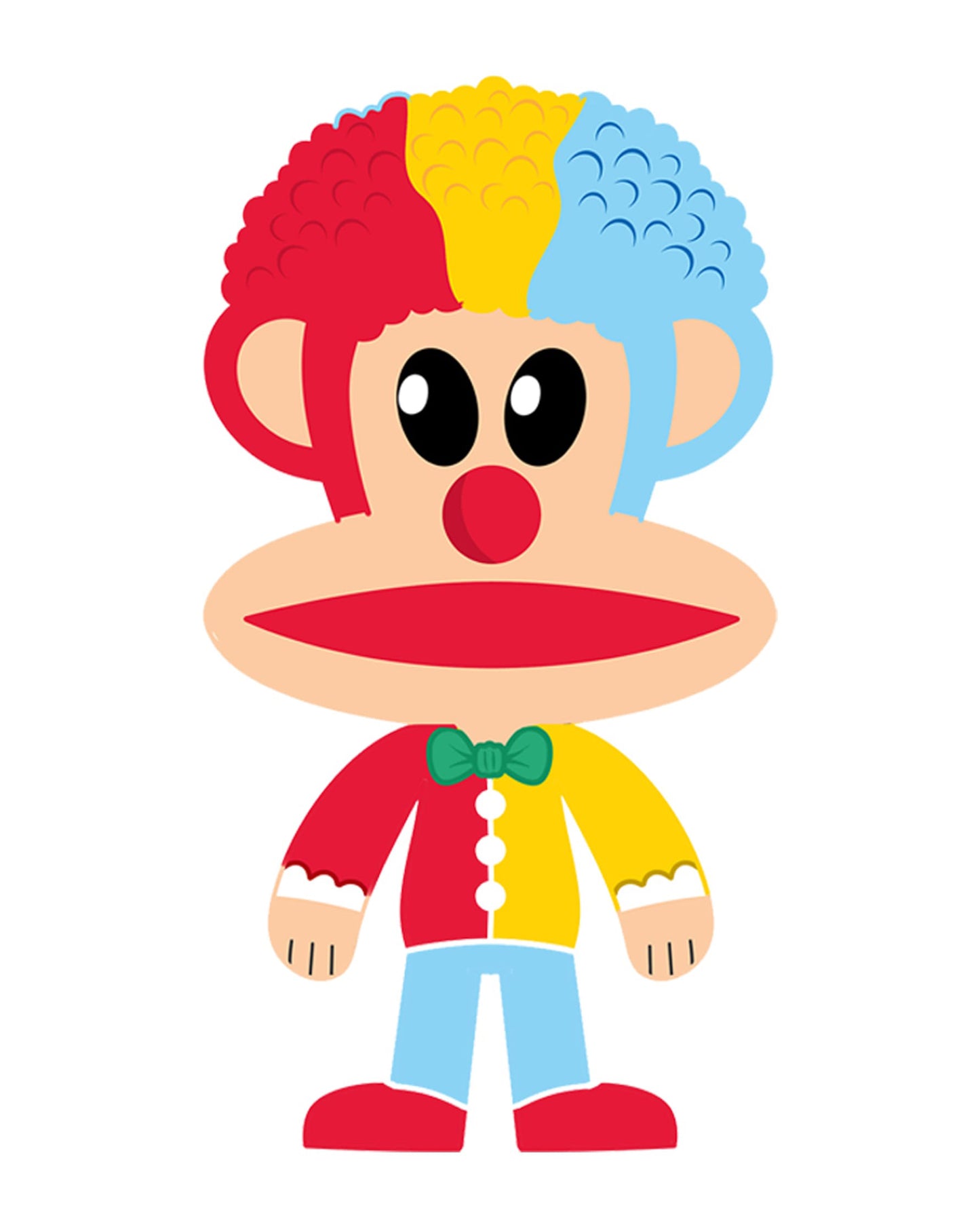 Preorder - Paul Frank “Chibi” Julius Mini Figure Blind Box Series 1 (one display case of 6 blind boxes)