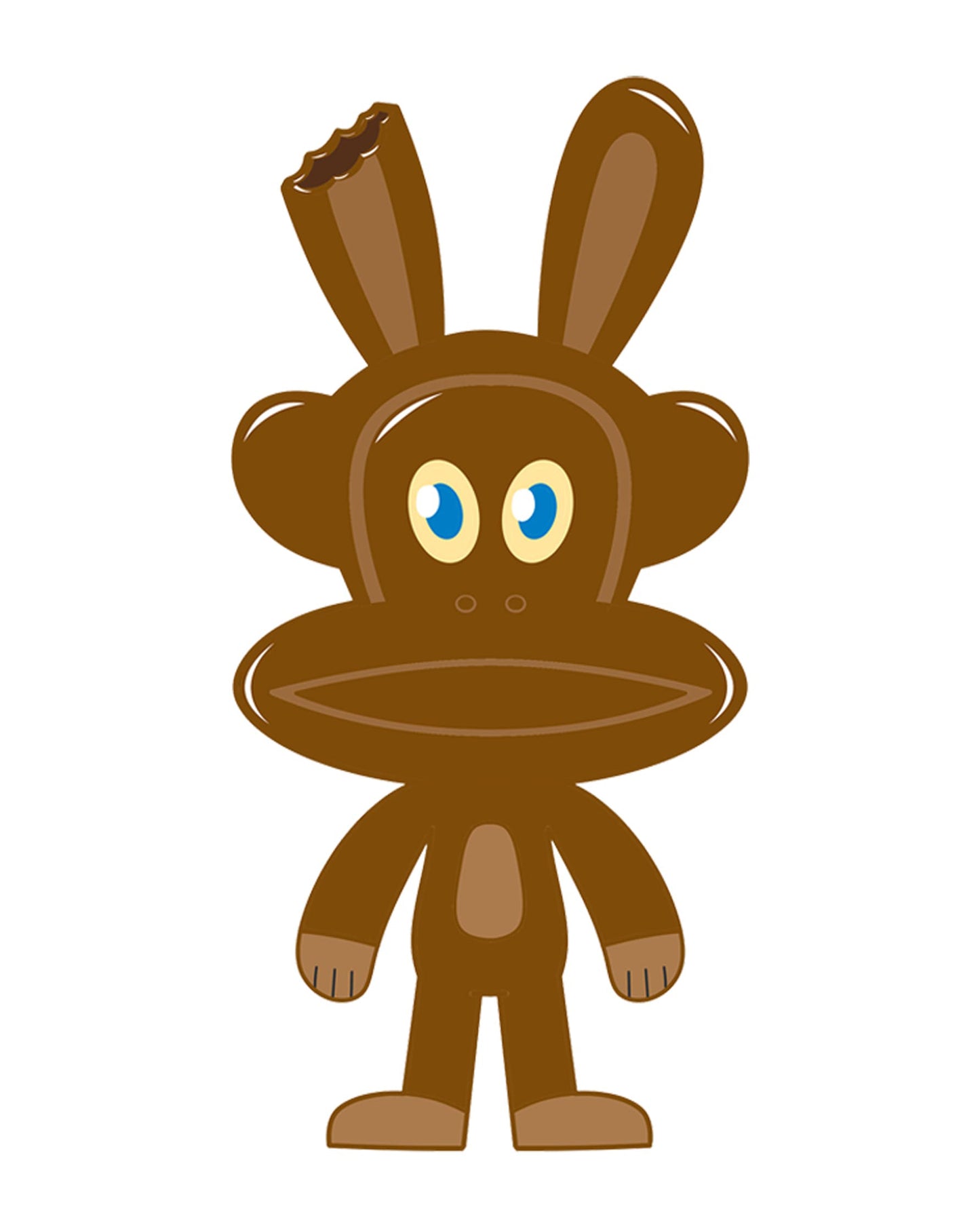 Preorder - Paul Frank “Chibi” Julius Mini Figure Blind Box Series 1 (one display case of 6 blind boxes)