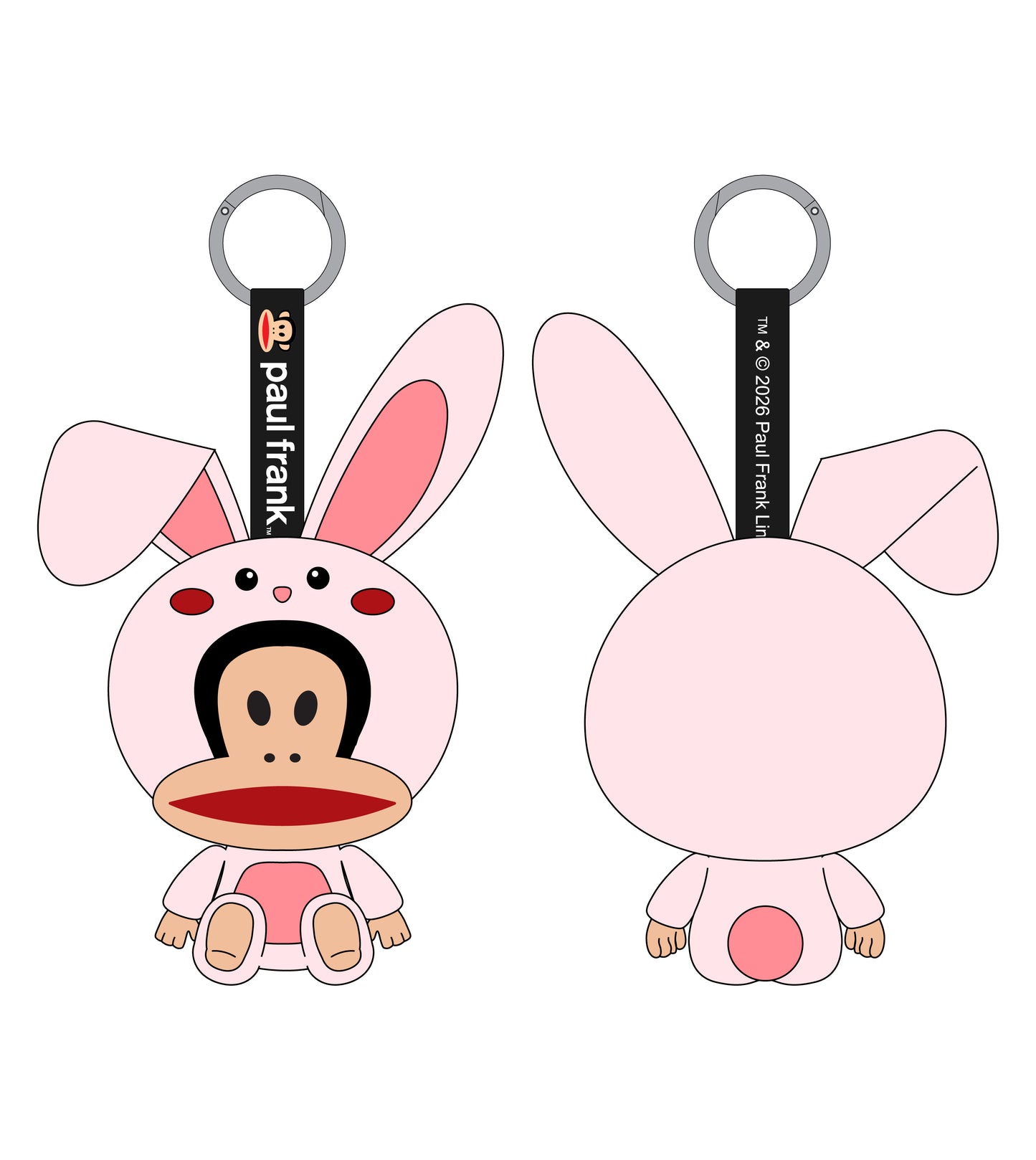Preorder - Paul Frank Julius “Animal” Plushie Blind Box Series 1 (one display case of 6 blind boxes)