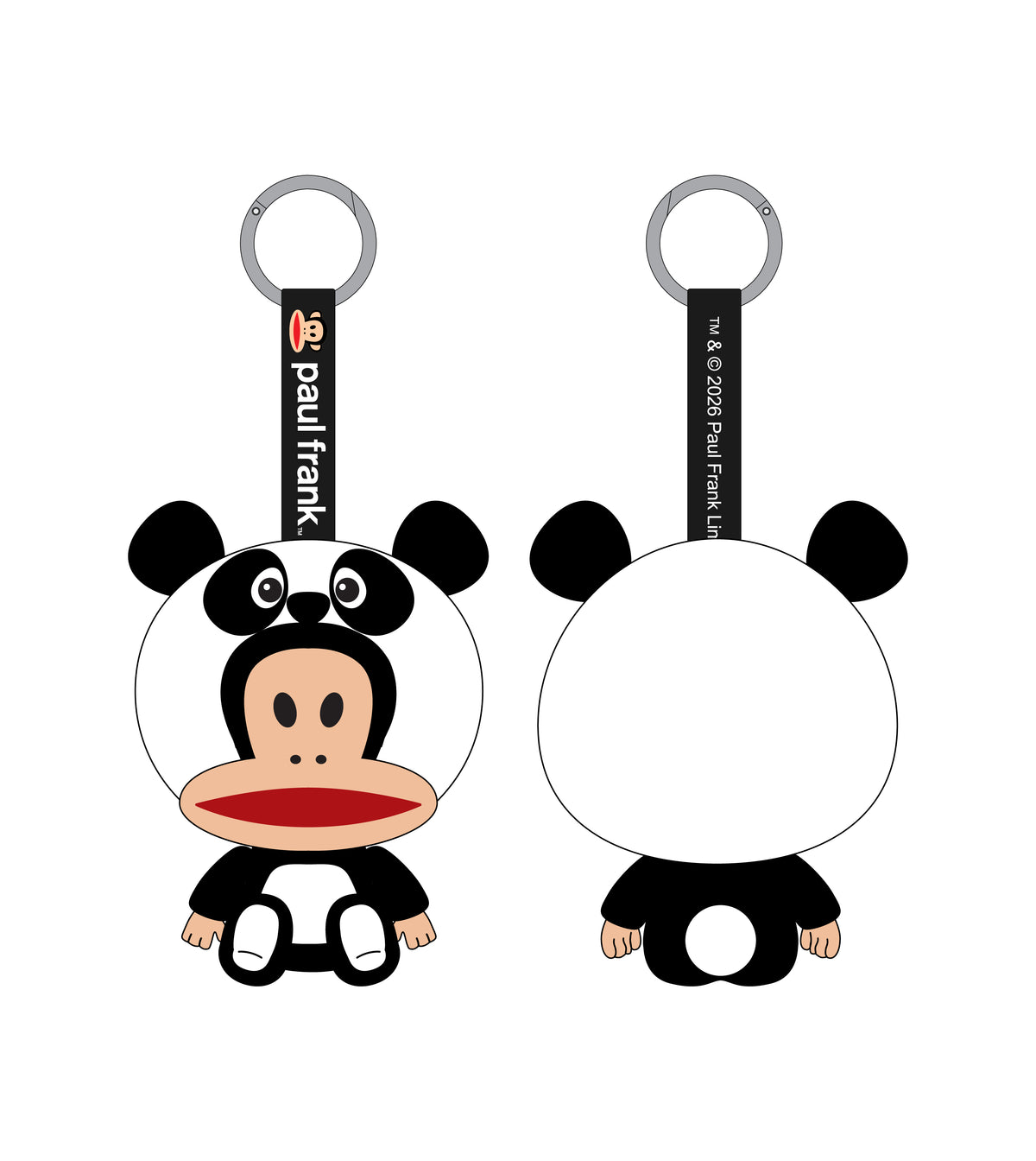 Preorder - Paul Frank Julius “Animal” Plushie Blind Box Series 1 (one display case of 6 blind boxes)