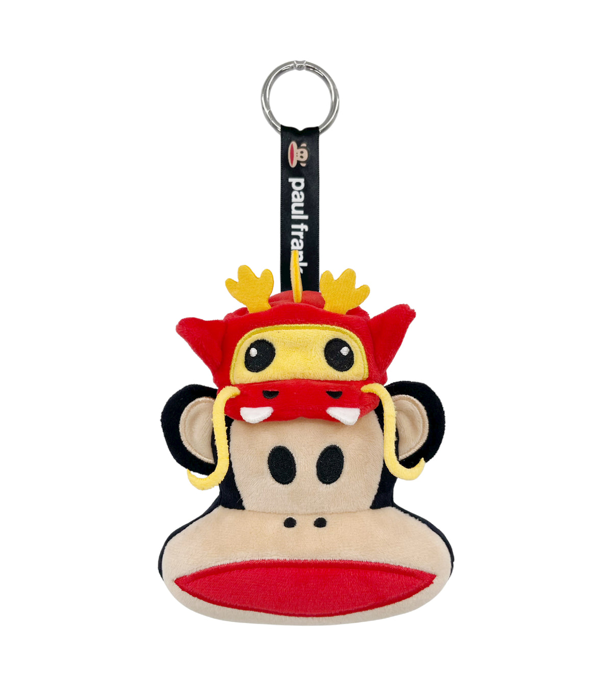 Preorder - Paul Frank Julius Head “Animal Cap” Plushie Blind Box Series (one display case of 6 blind boxes)