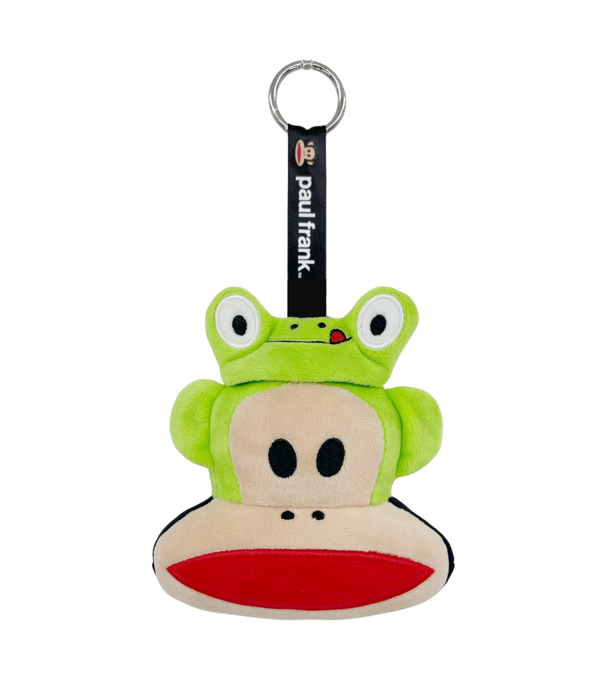 Preorder - Paul Frank Julius Head “Animal Cap” Plushie Blind Box Series (one display case of 6 blind boxes)