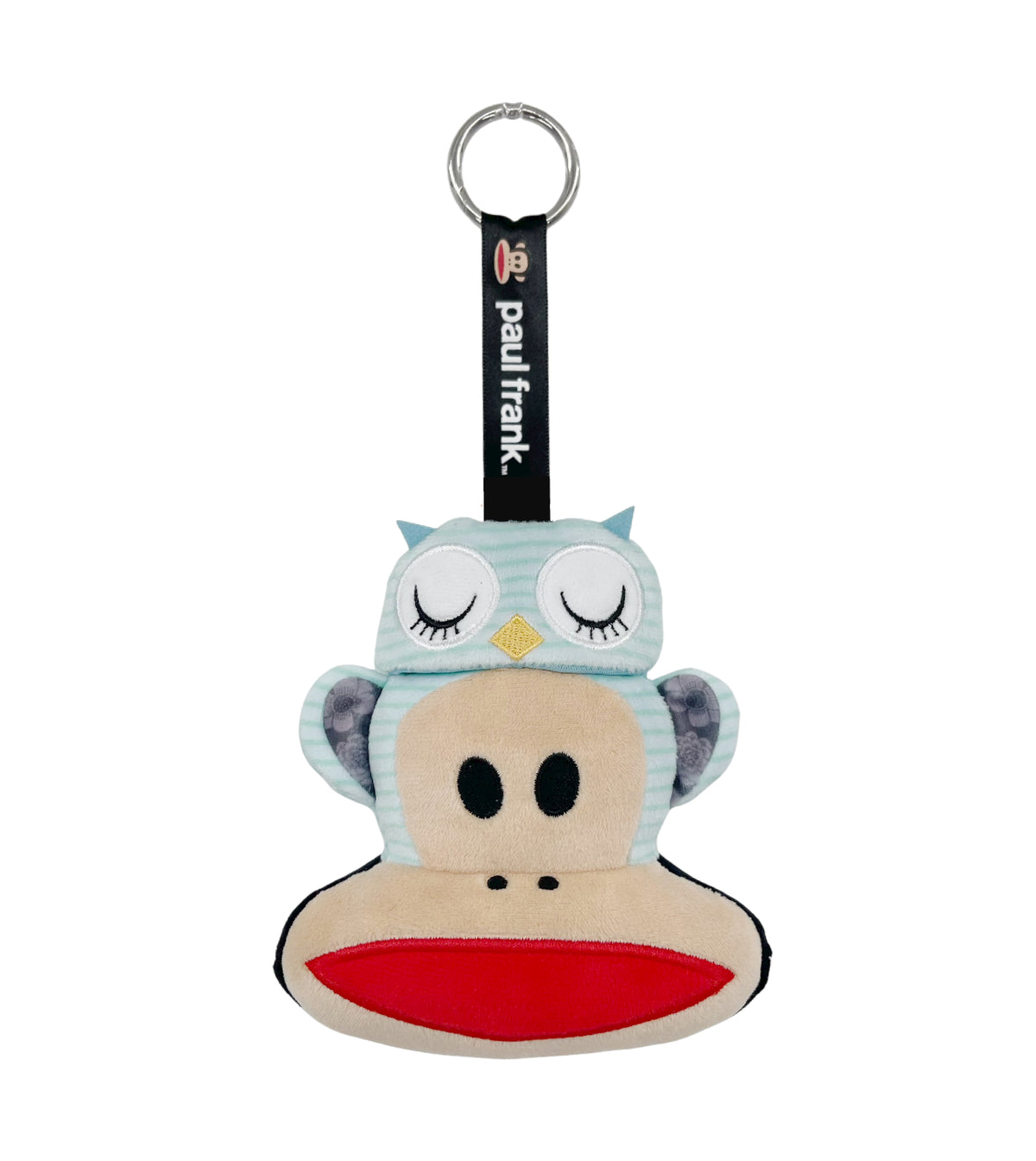 Preorder - Paul Frank Julius Head “Animal Cap” Plushie Blind Box Series (one display case of 6 blind boxes)