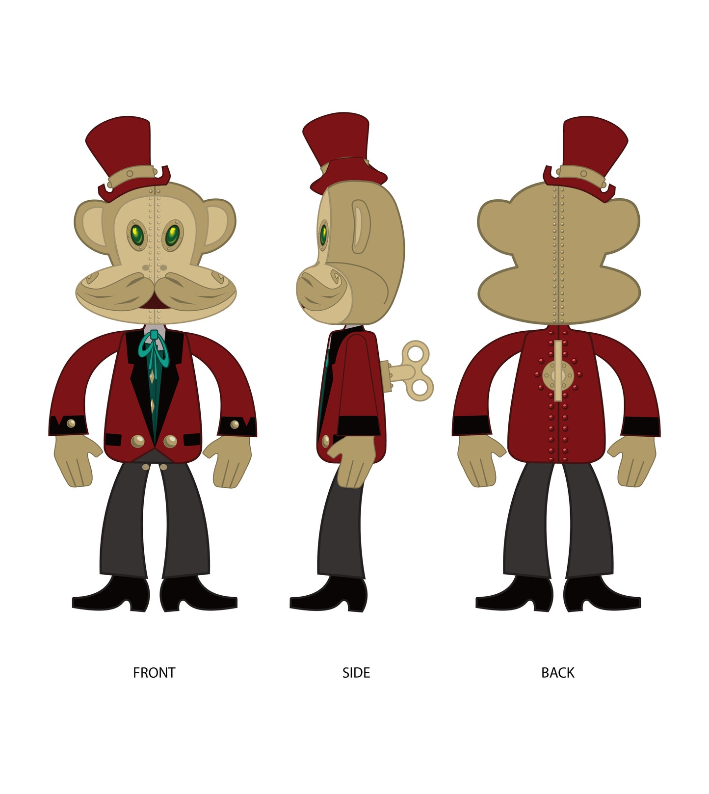 Preorder - Paul Frank Julius Vinyl Art Figure ("Julius Magnus" by Doktor A from UK)