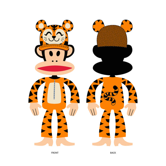 Preorder - Paul Frank Julius Vinyl Art Figure (Tiger Outfit Edition)