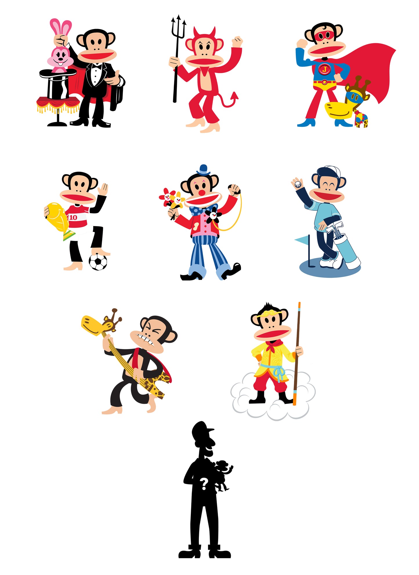 Preorder - Paul Frank “My Julius” Mini Figure Blind Box Series 1 (one display case of 8 blind boxes)