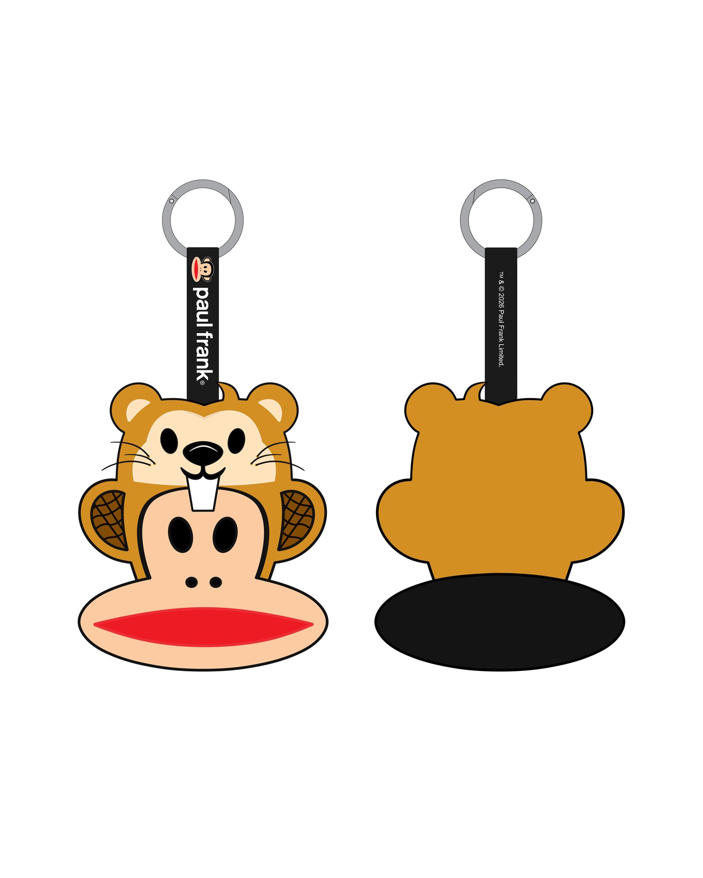 Preorder - Paul Frank Julius Head “Animal Cap” Plushie Blind Box Series (one display case of 6 blind boxes)
