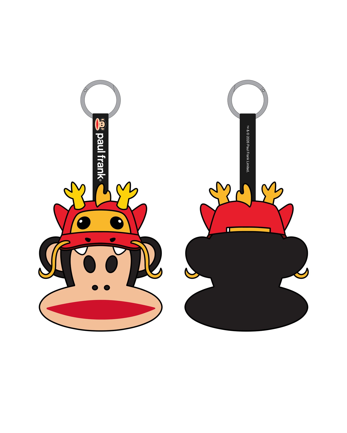 Preorder - Paul Frank Julius Head “Animal Cap” Plushie Blind Box Series (one display case of 6 blind boxes)