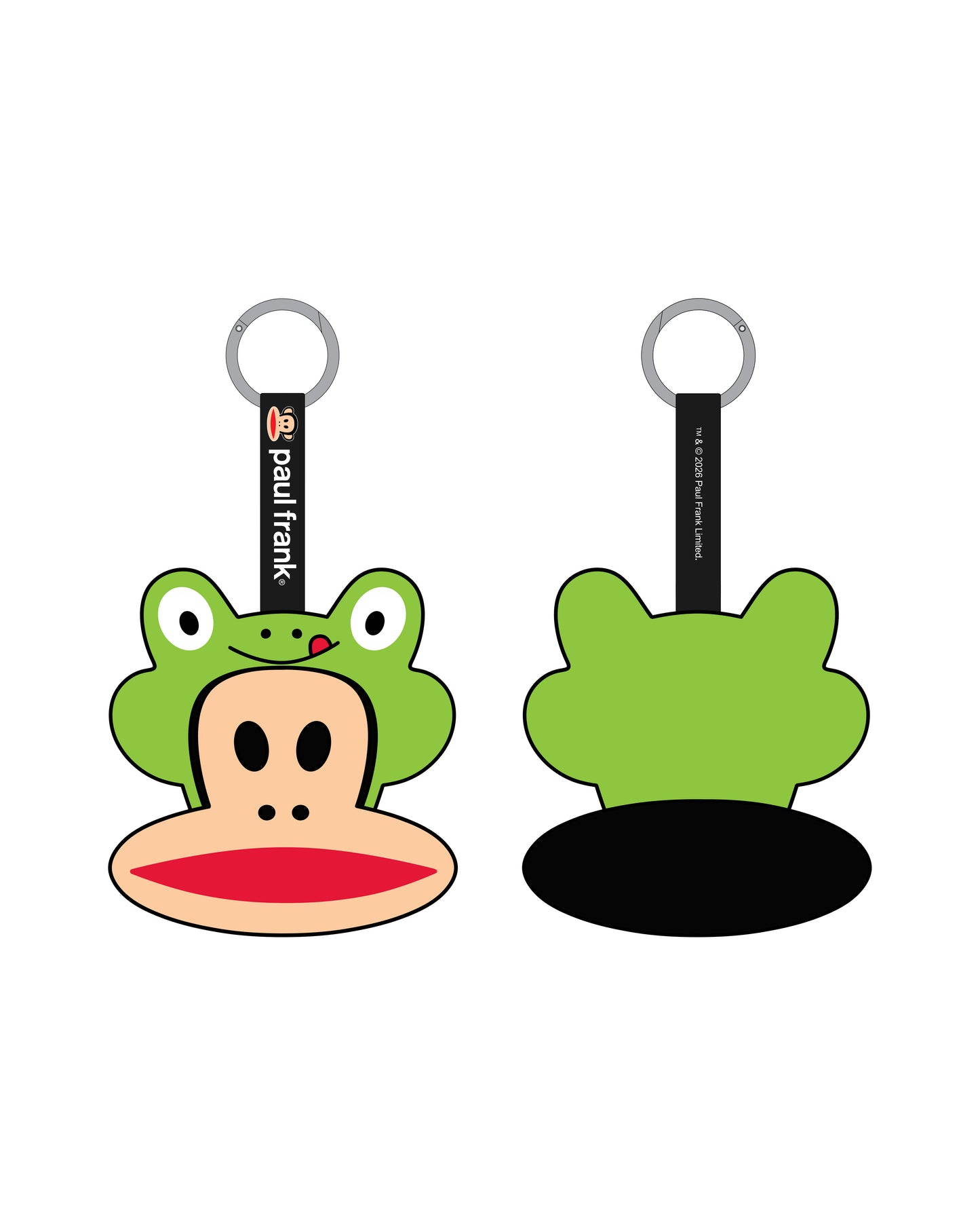 Preorder - Paul Frank Julius Head “Animal Cap” Plushie Blind Box Series (one display case of 6 blind boxes)