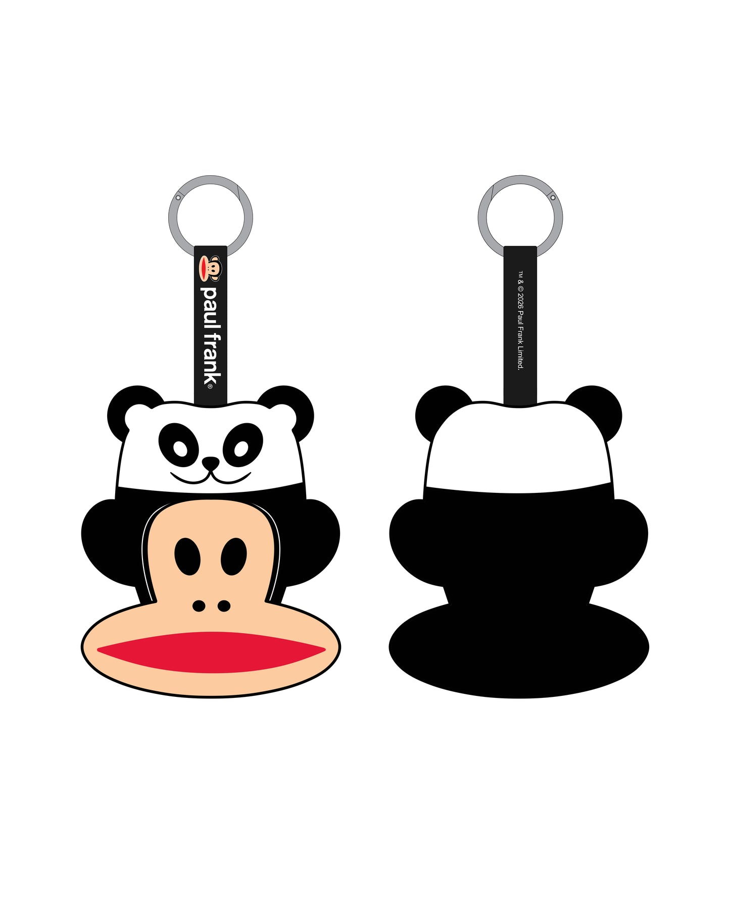 Preorder - Paul Frank Julius Head “Animal Cap” Plushie Blind Box Series (one display case of 6 blind boxes)