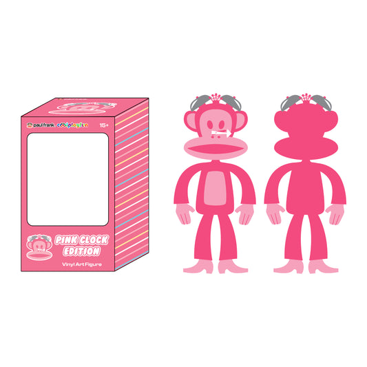 Preorder - Paul Frank Julius Vinyl Art Figure (Pink Clock Edition)