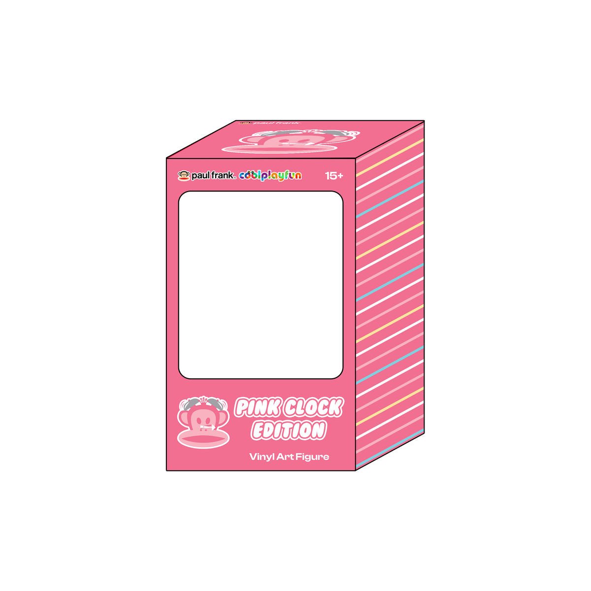 Preorder - Paul Frank Julius Vinyl Art Figure (Pink Clock Edition)