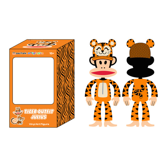 Preorder - Paul Frank Julius Vinyl Art Figure (Tiger Outfit Edition)