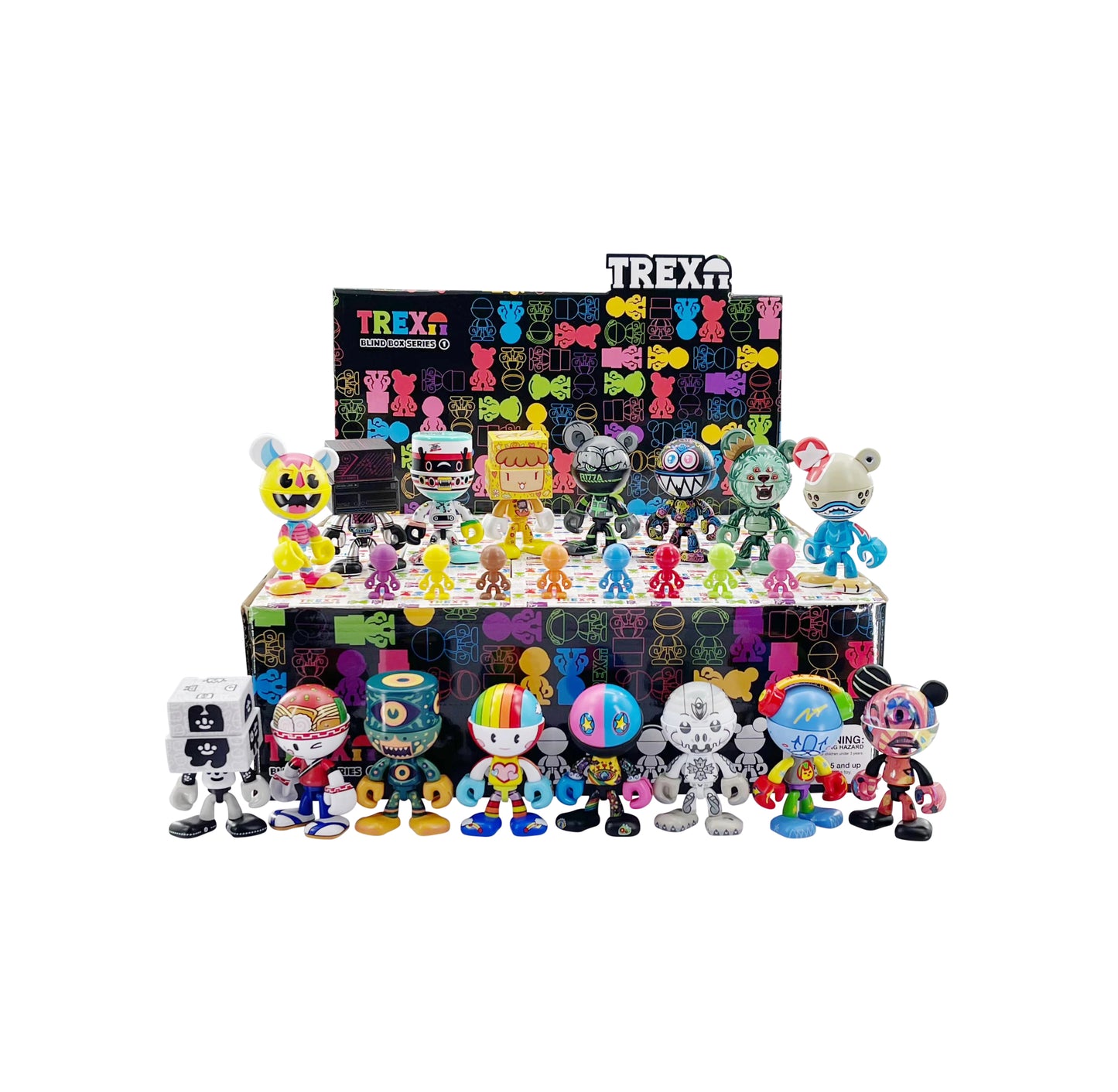 Trexii Blind Box Series 1 (1 Master Carton)