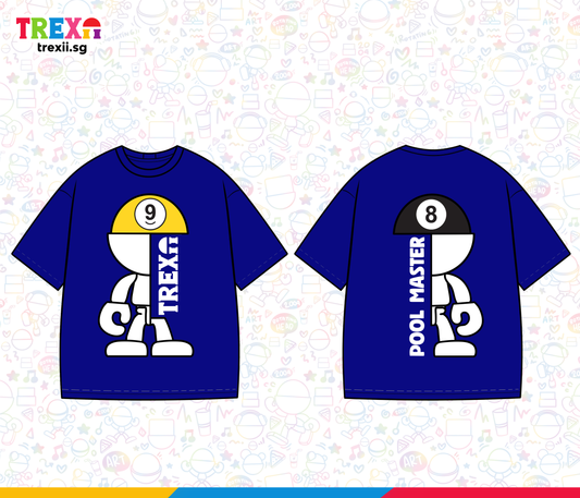 Trexii Unisex Oversized T-shirt - Pool Master