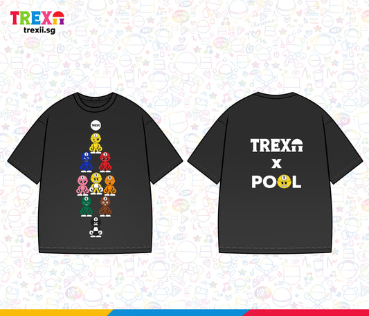 Trexii Unisex Oversized T-shirt - 9 Ball Rack