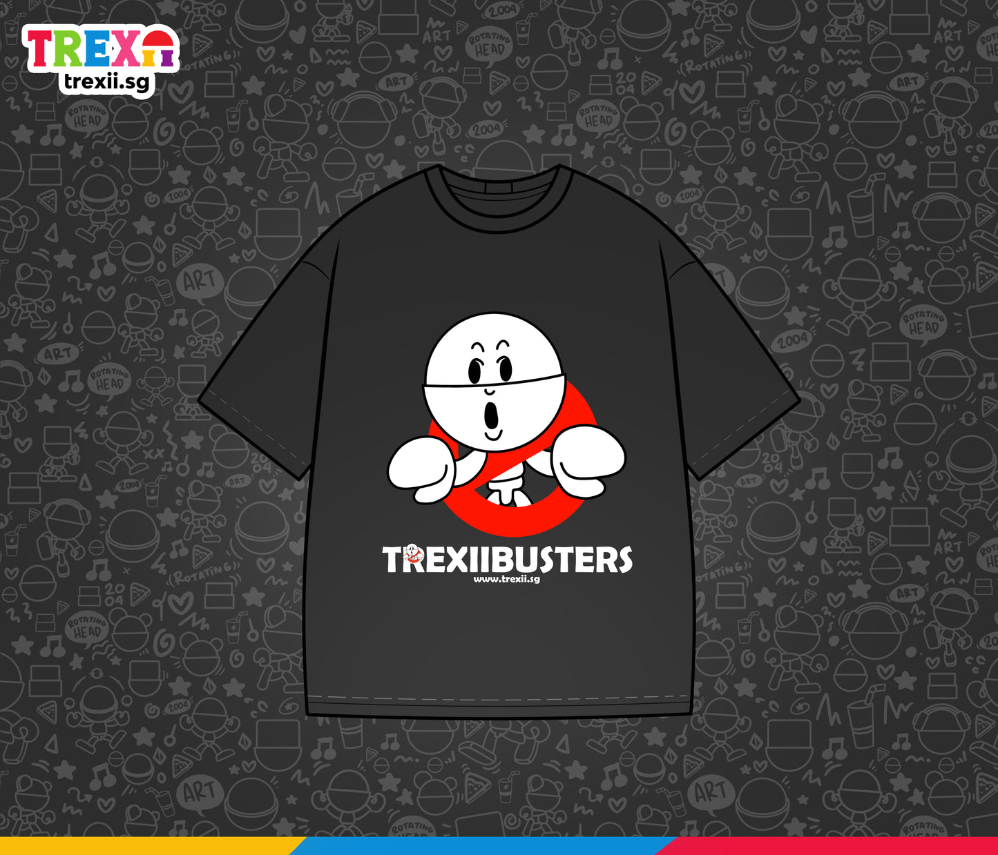 Trexii Unisex Oversized T-shirt - Trexiibuster