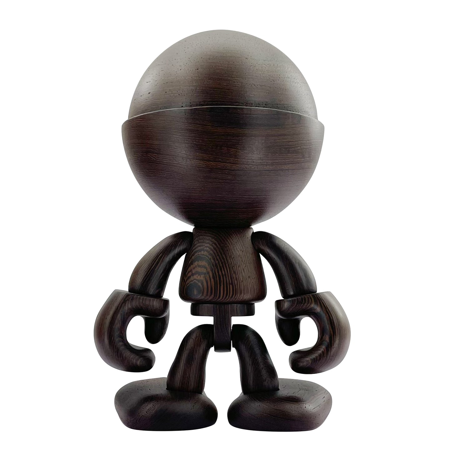 Trexii Wood Sculpture Figure (10inch) – African Wenge Wood Edition