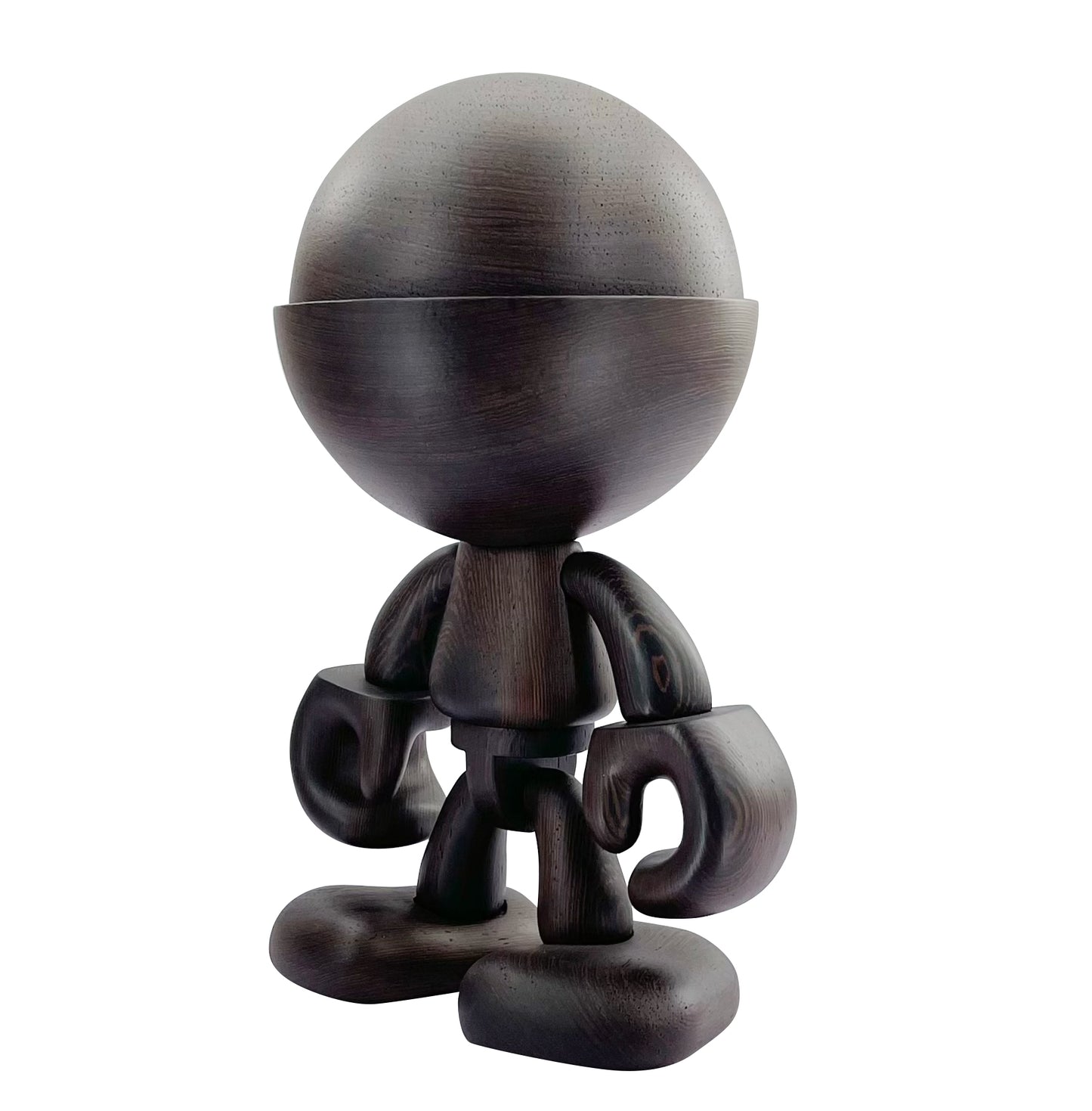 Trexii Wood Sculpture Figure (10inch) – African Wenge Wood Edition